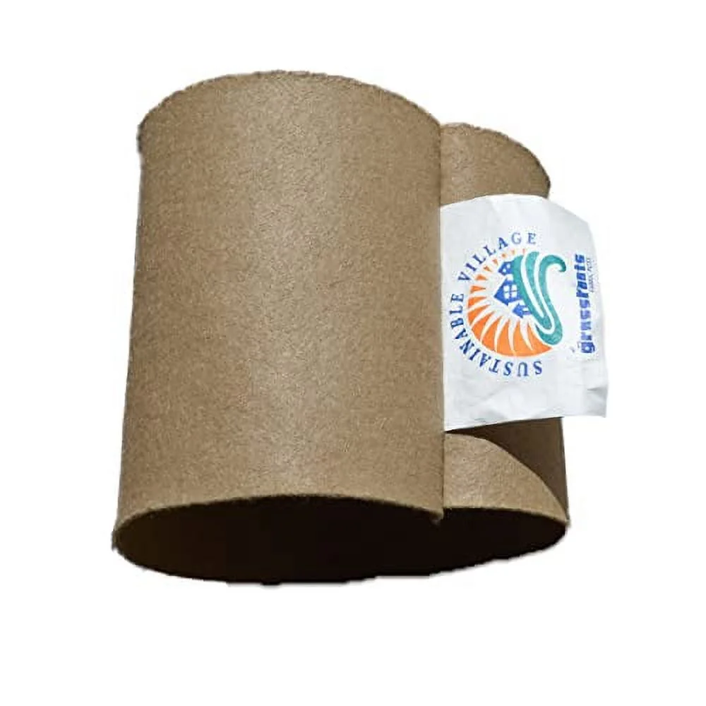 Grassroots 1 Gallon Bottomless Fabric Pots 20 Pack | Grow Bag For Plants Indoors | Indoor And Outdoor Plants (1 Gallon)