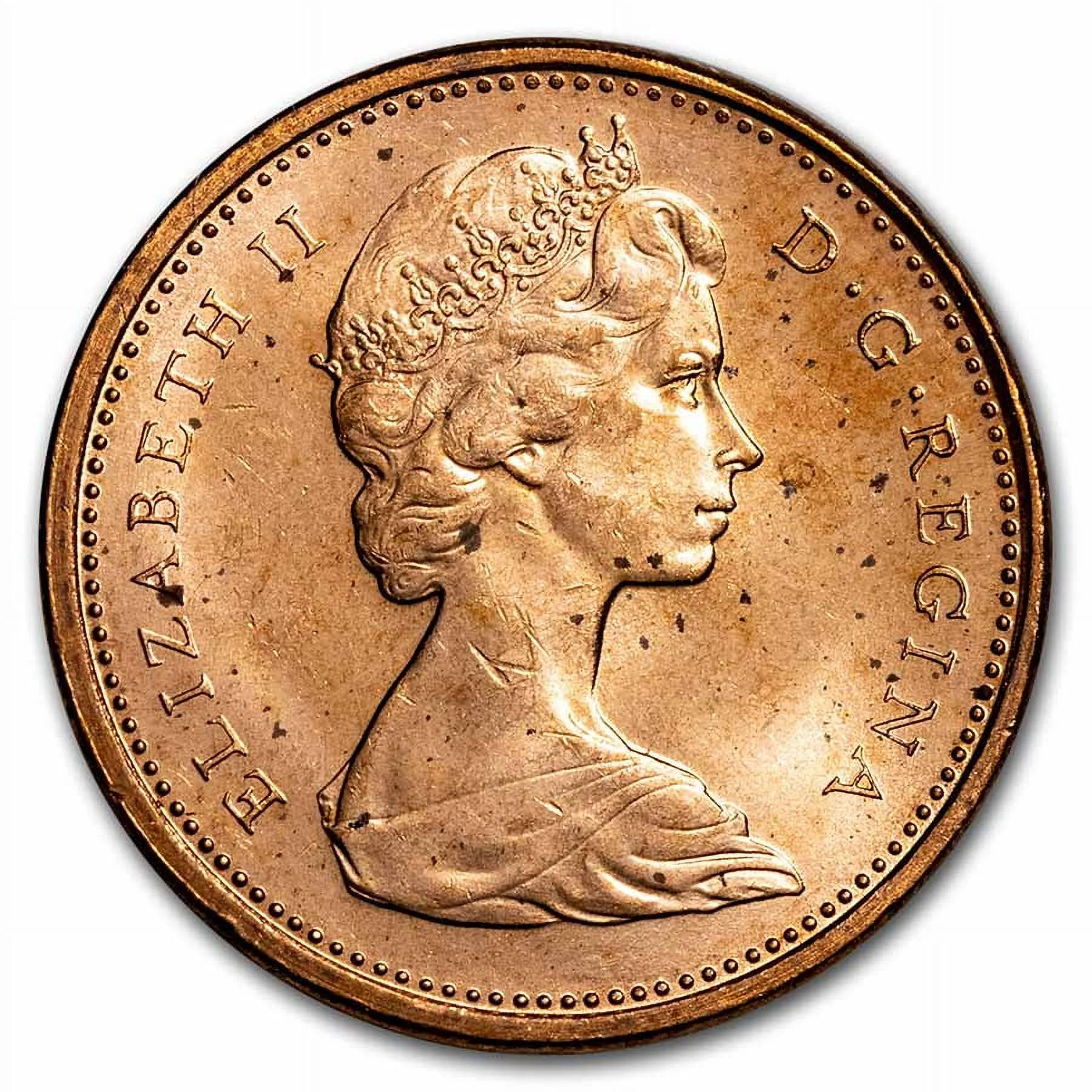 1966 Canada Copper Cent BU/Prooflike