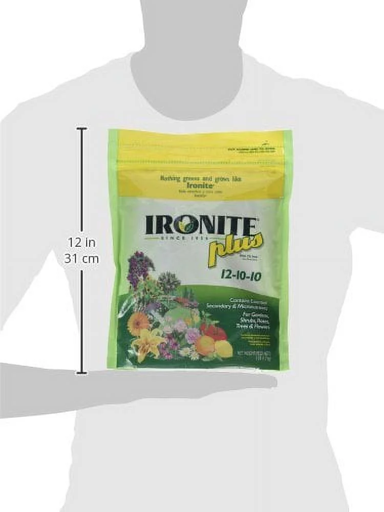 Ironite Plus Lawn and Plant Food 12-10-10 3 lb.