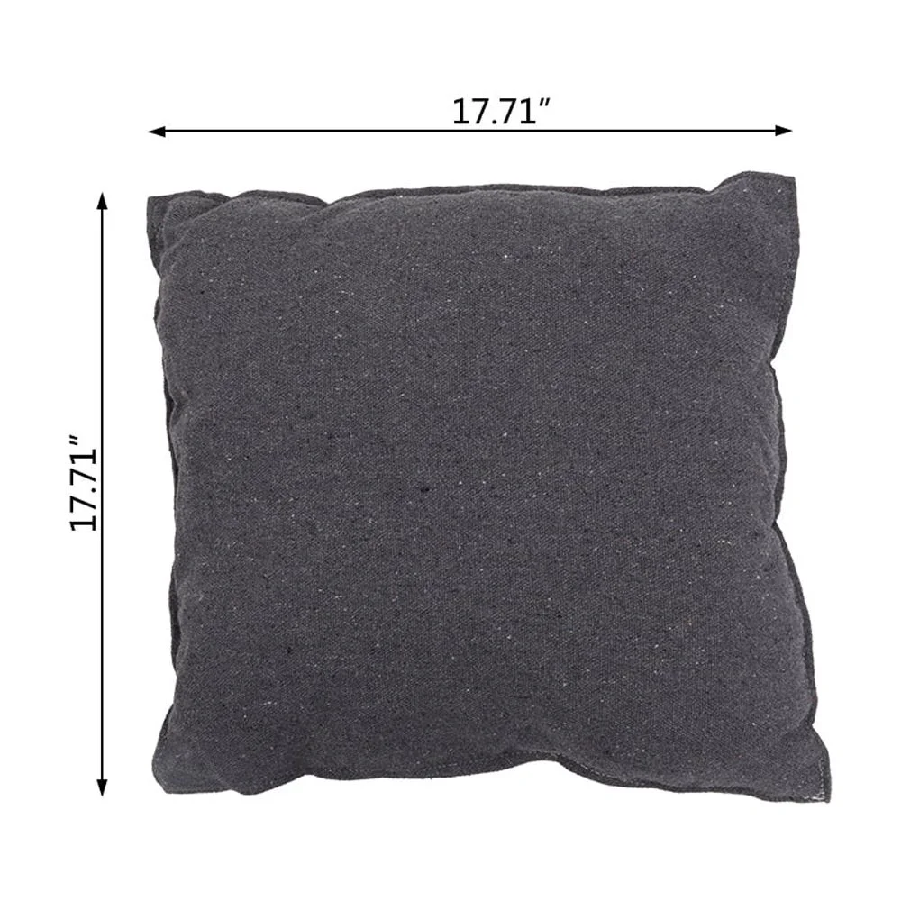 Mother's Day Sales - Tassel Plus Pillow Perfect Hanging Chair - Dark Grey