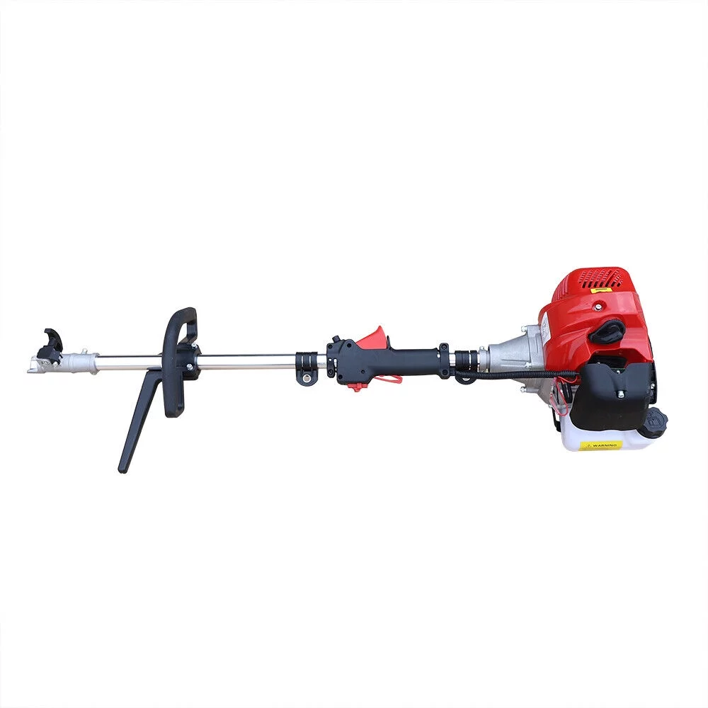 Miumaeov 42.7CC 2Stroke Pole Saw Pruner Pruning Saw Gas Powered Tree Trimmer Chainsaw 12