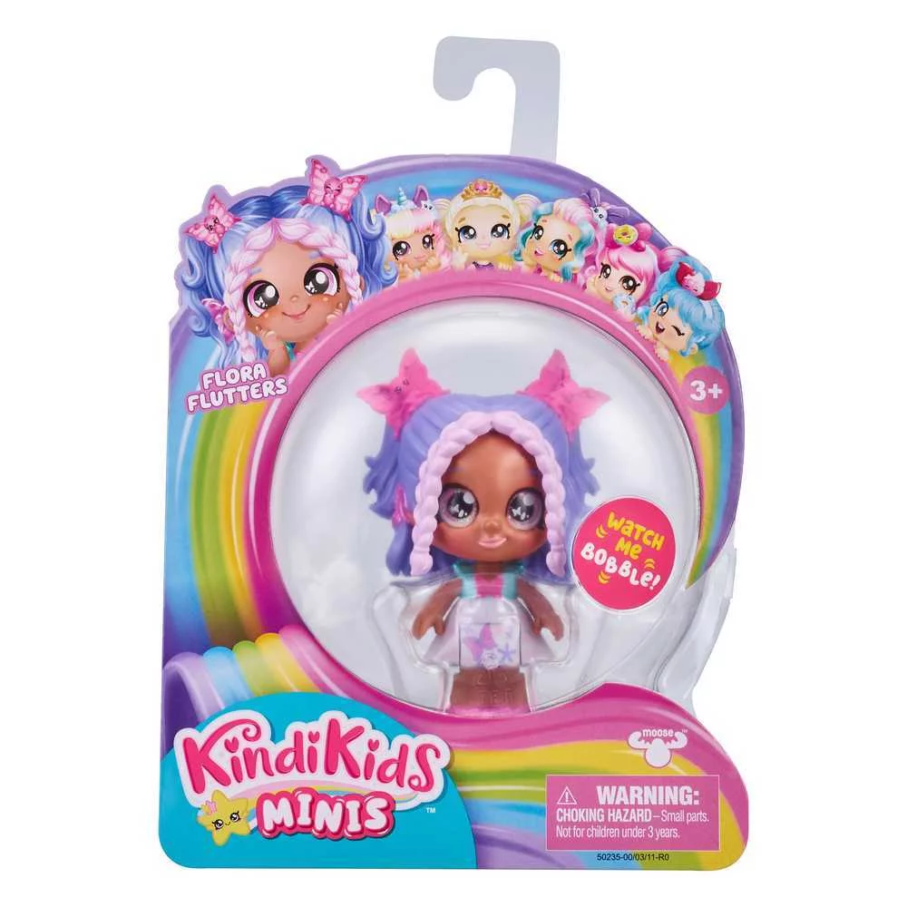 Kindi Kids Minis Flora Flutters Bobblehead Doll
