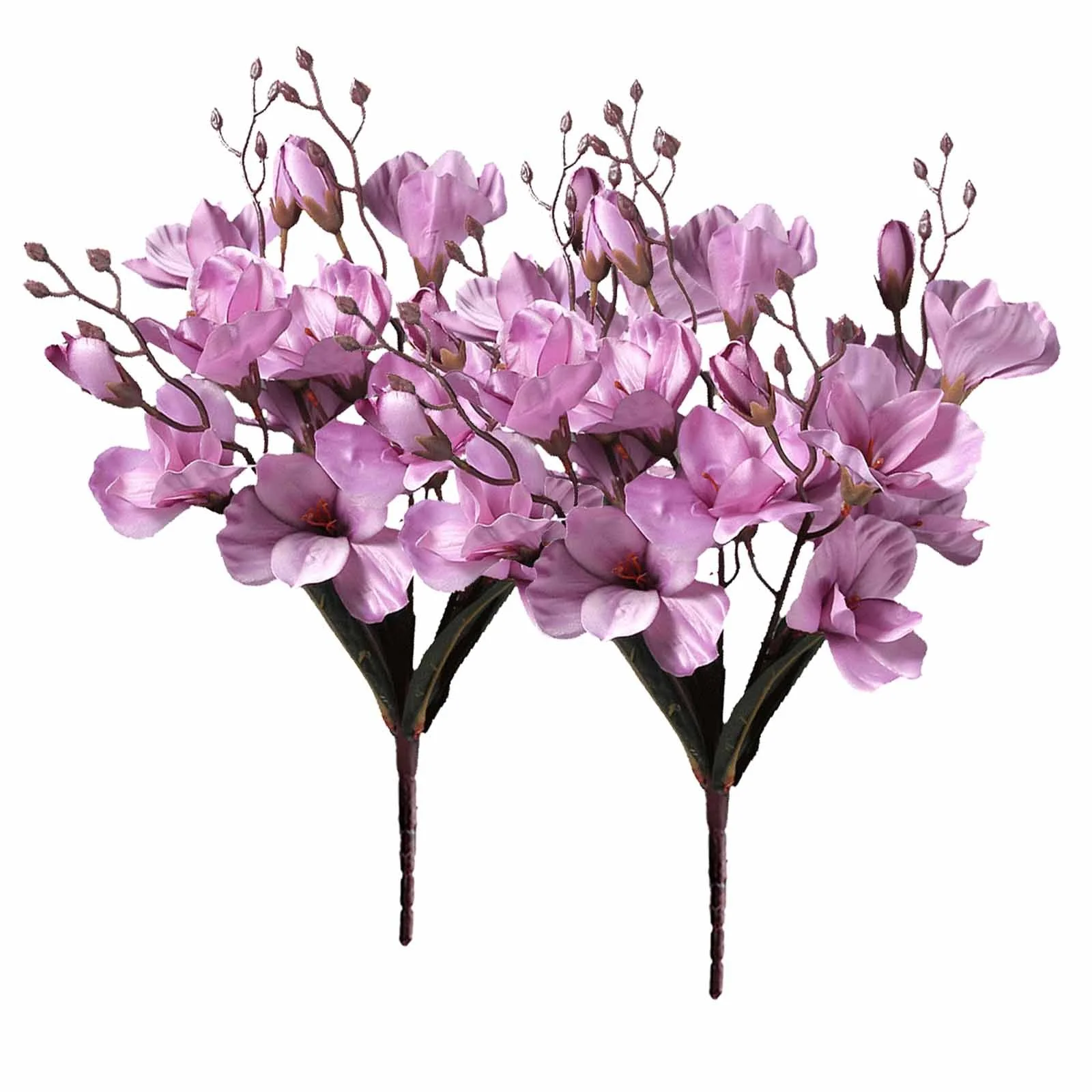 5 Forks 20 Flower Bouquet Magnolia Home Decoration Flower Photography Props Wedding 2 Bundles