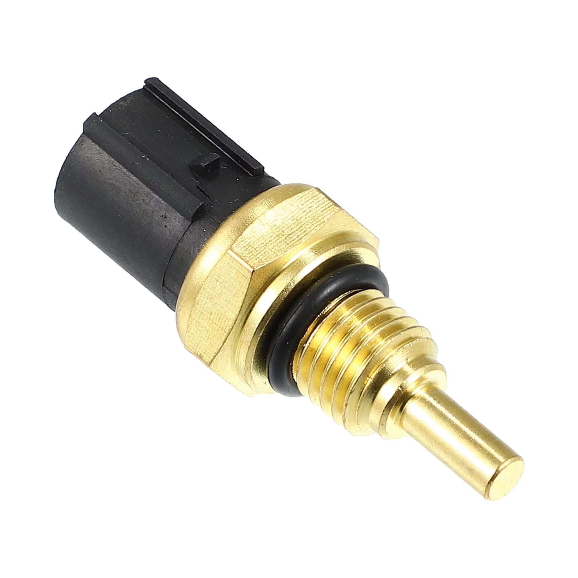 Unique Bargains Oil Temperature Sensor W/ O-Ring for VTM 4 for Honda Pilot 48160-PGJ-003 Plastic Metal Black Gold Tone