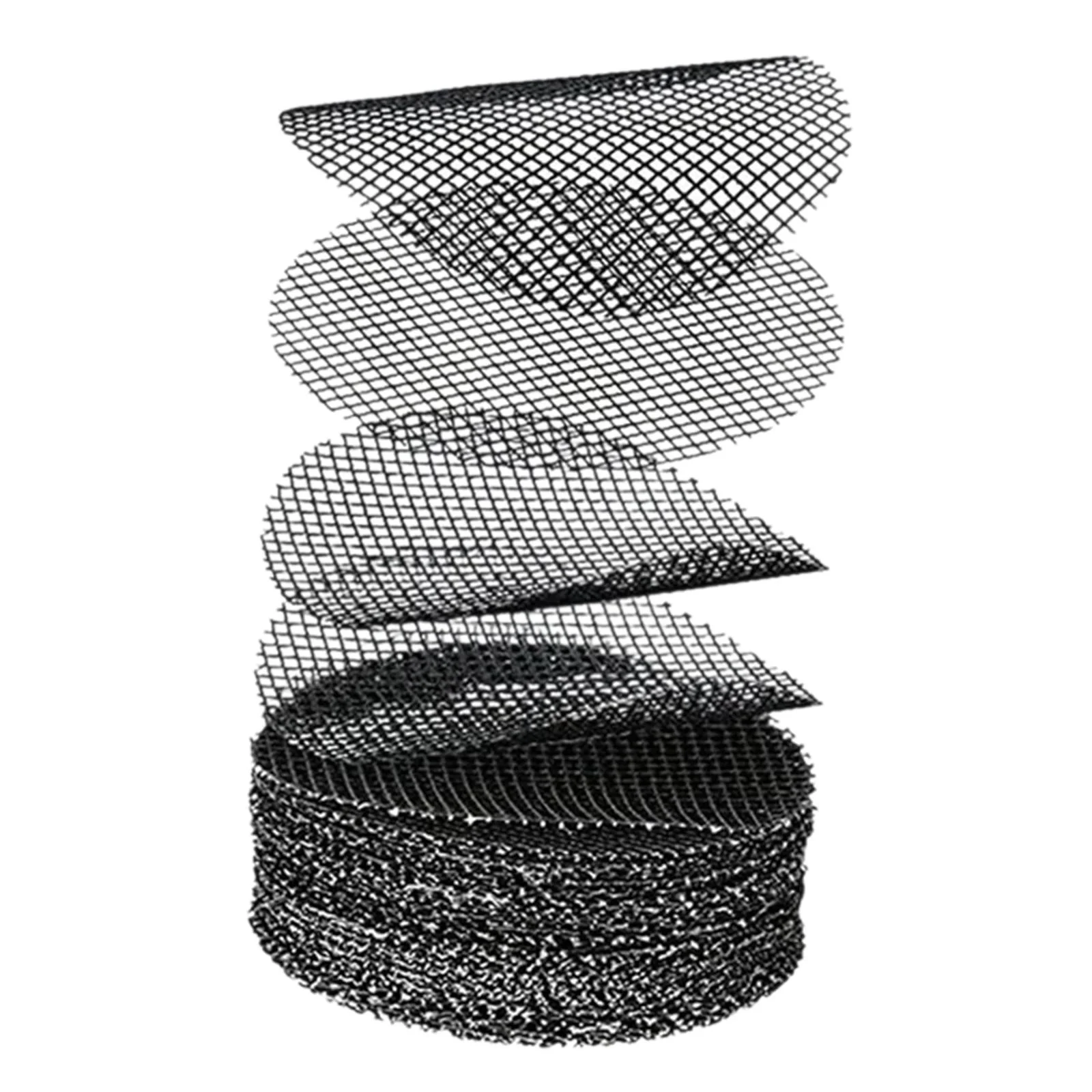 kesoto 50 Pieces Bonsai Pot Bottom Mesh Plant Pot Drainage Hole Screens,Polyester Gardening Gifts Flower Pot Hole Mesh Pad Diameter 10cm