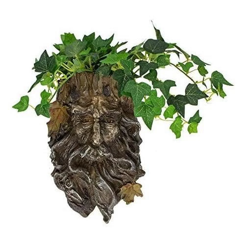 Brown Tree Face Outdoor Garden Planter