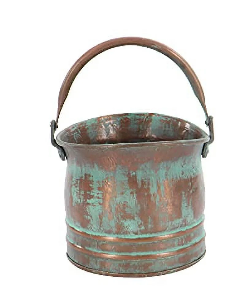 Rustic Metal Round Planter, Set Of 3 13