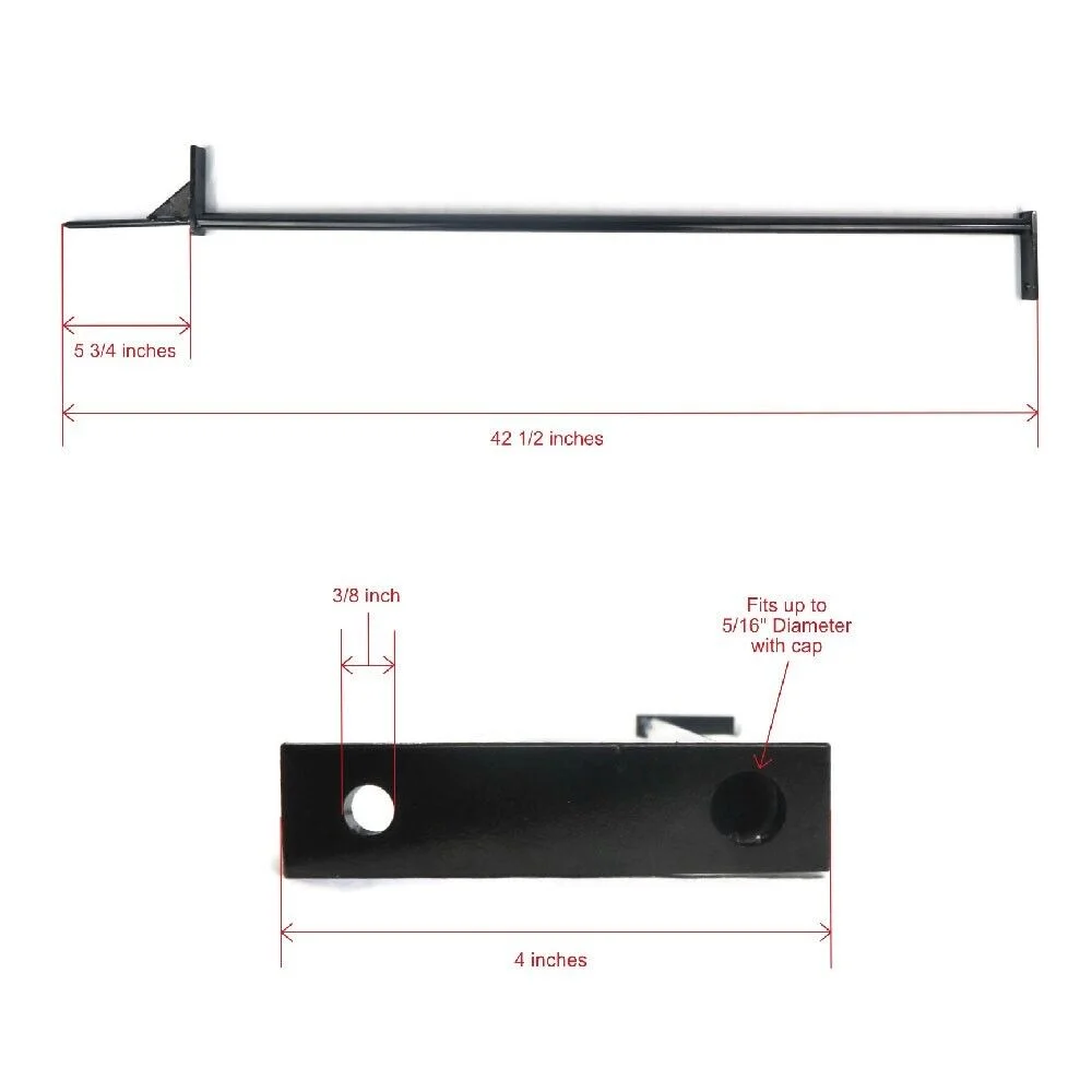The ROP Shop | Heavy Duty Driveway Marker Installation Tool with Kick Plate for 5/16