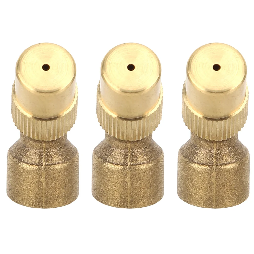 3PCS Garden Irrigation Agricultural Atomizing Sprinkler Sprayer Head G1/4
