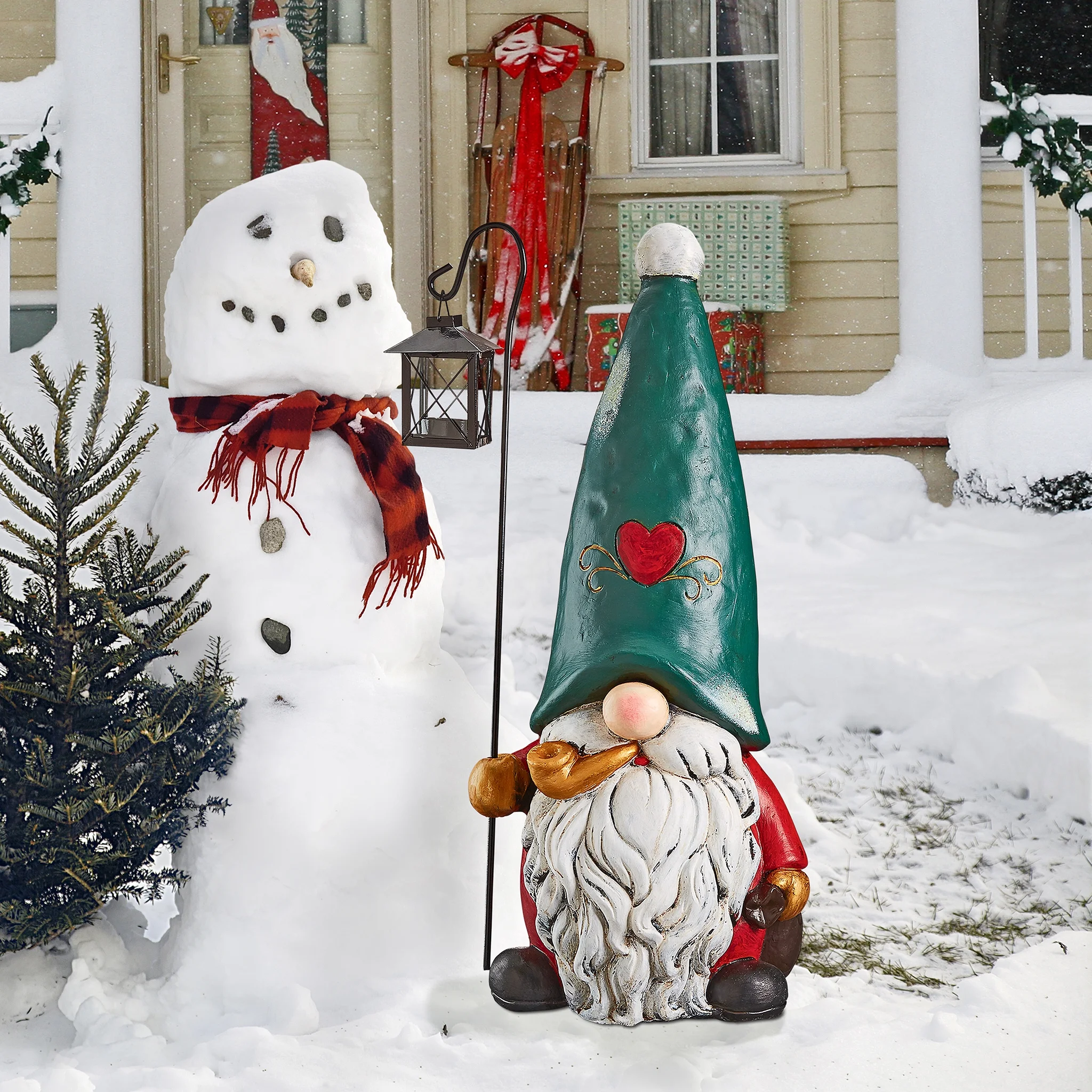 Design Toscano Moe the North Pole Gnome Holiday Statue