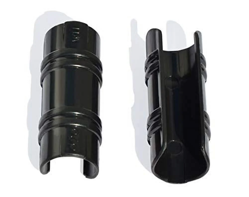 BenefitUSA Black Pipe Clamp 3/4 inch x 1-1/2 Wide for 3/4 inch PVC Pipe Greenhouse Banner Frame Shelters, Pack of 10 (3/4 inch x 1-1/2 Wide)