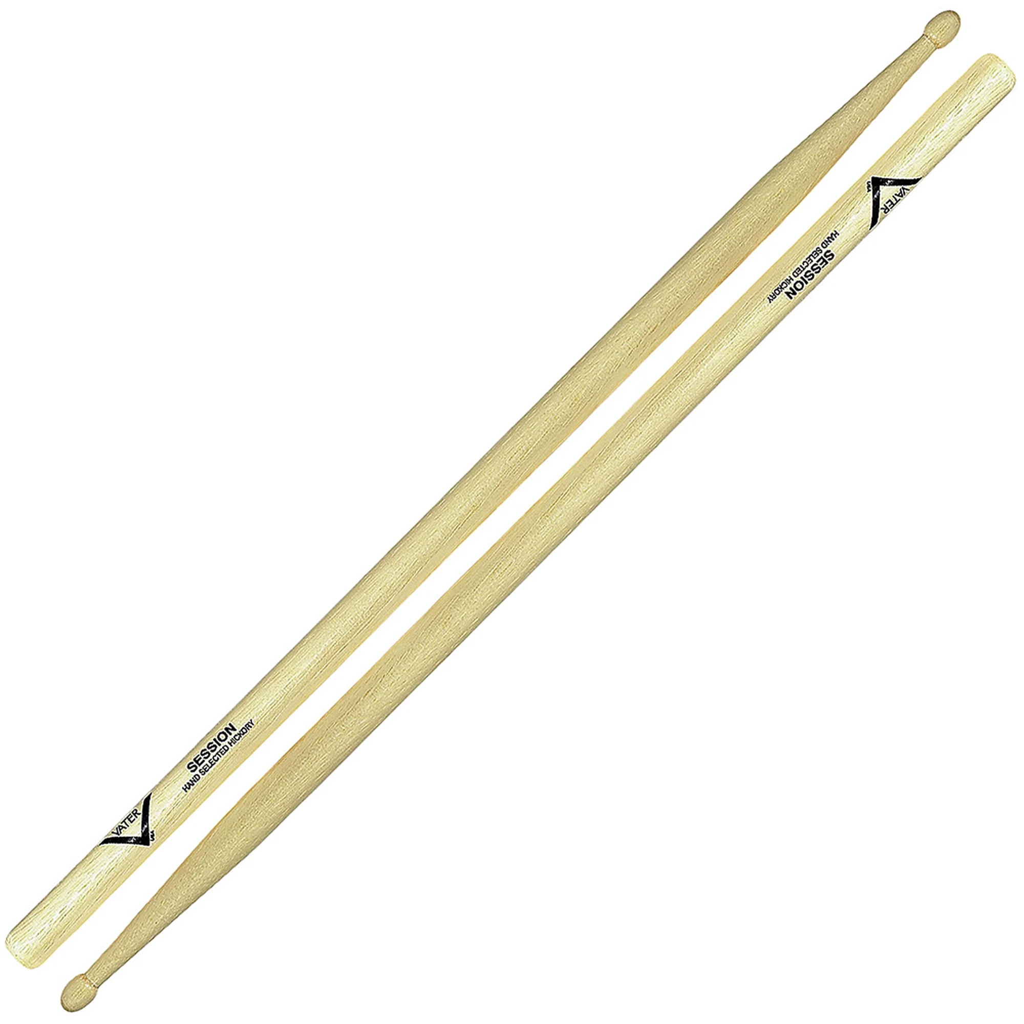 Vater VHSEW Hickory Wood Tip Session Drumsticks