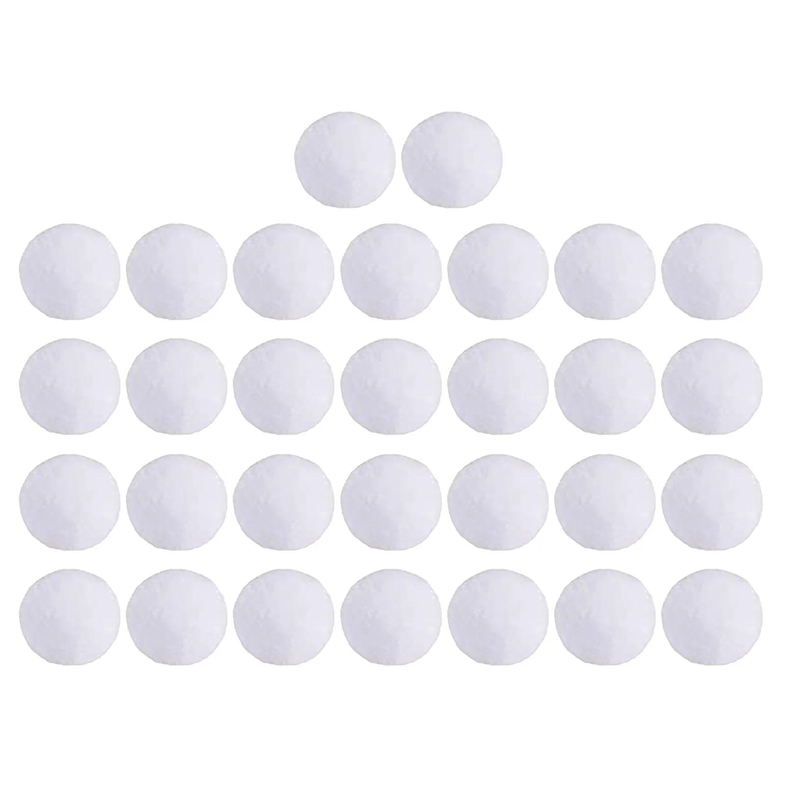 Follure Soft And Pinchable Imitation Snowball Indoor Snowballs For Kid Snow Fight 5 CM