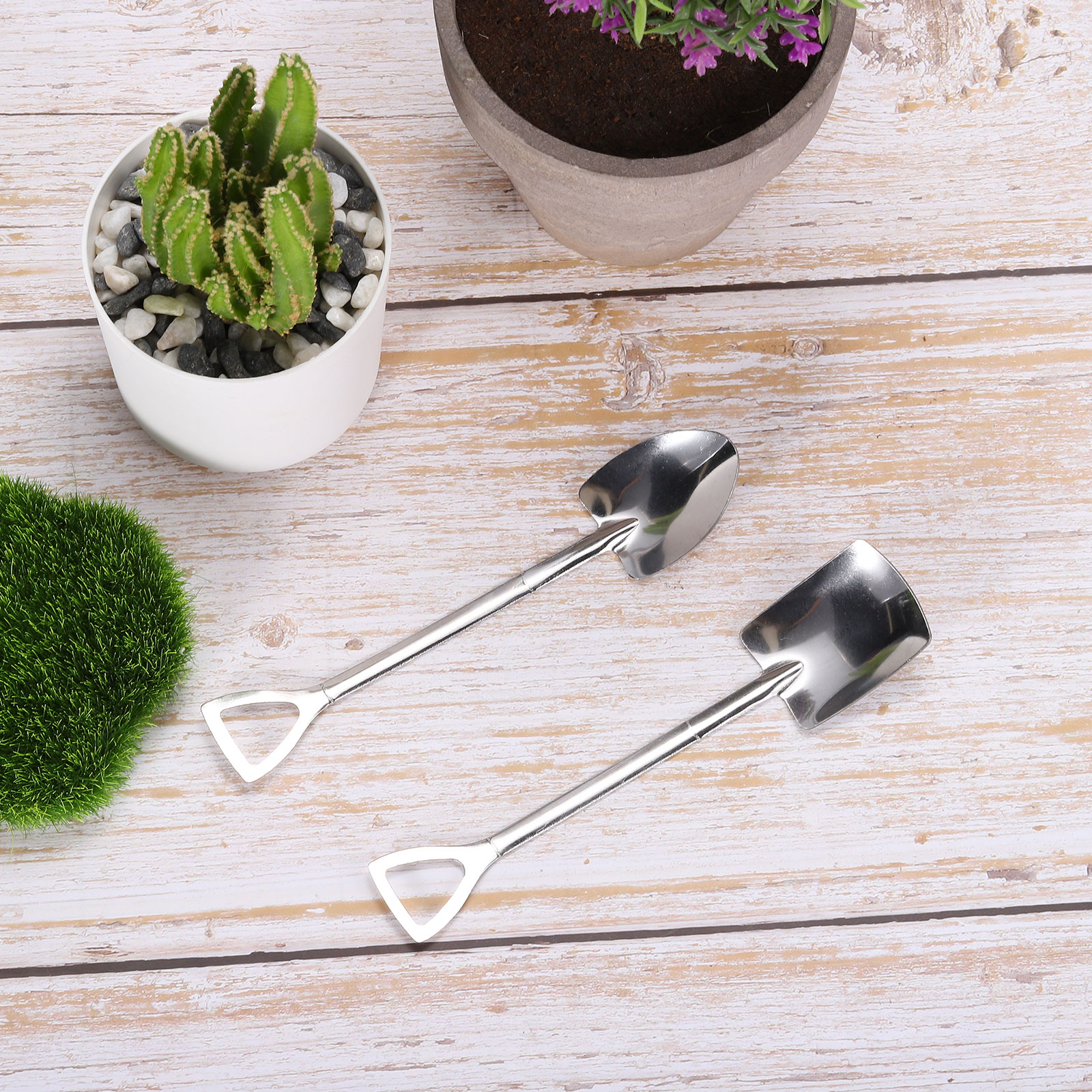 Uxcell Transplanting Tools Set, Succulent Tools Set Mini Transplanting Garden Tools Kit, Black 12 Pcs