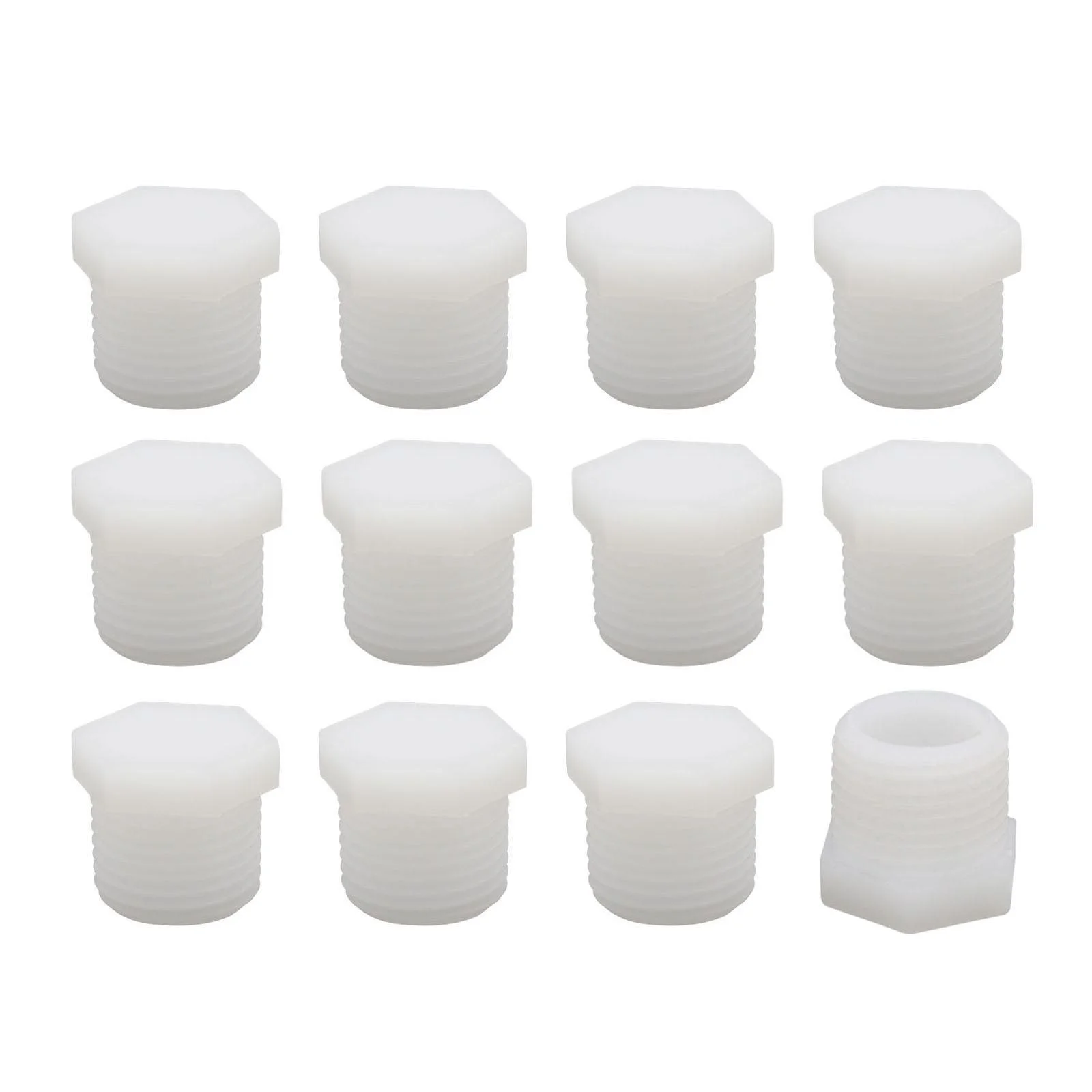 jiaping 12 Pieces RV Water Heater Drain Plug Assembly High Strength Modification