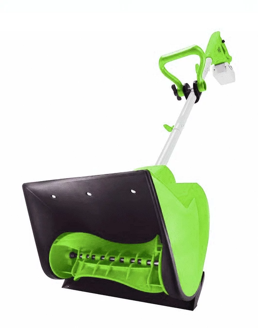 Restored Premium SD Snow Joe 24V-SS11-XR 24-Volt iON+ Cordless Snow Shovel Kit 11-Inch W/ 5.0-Ah Battery and Charger Green (Refurbished)