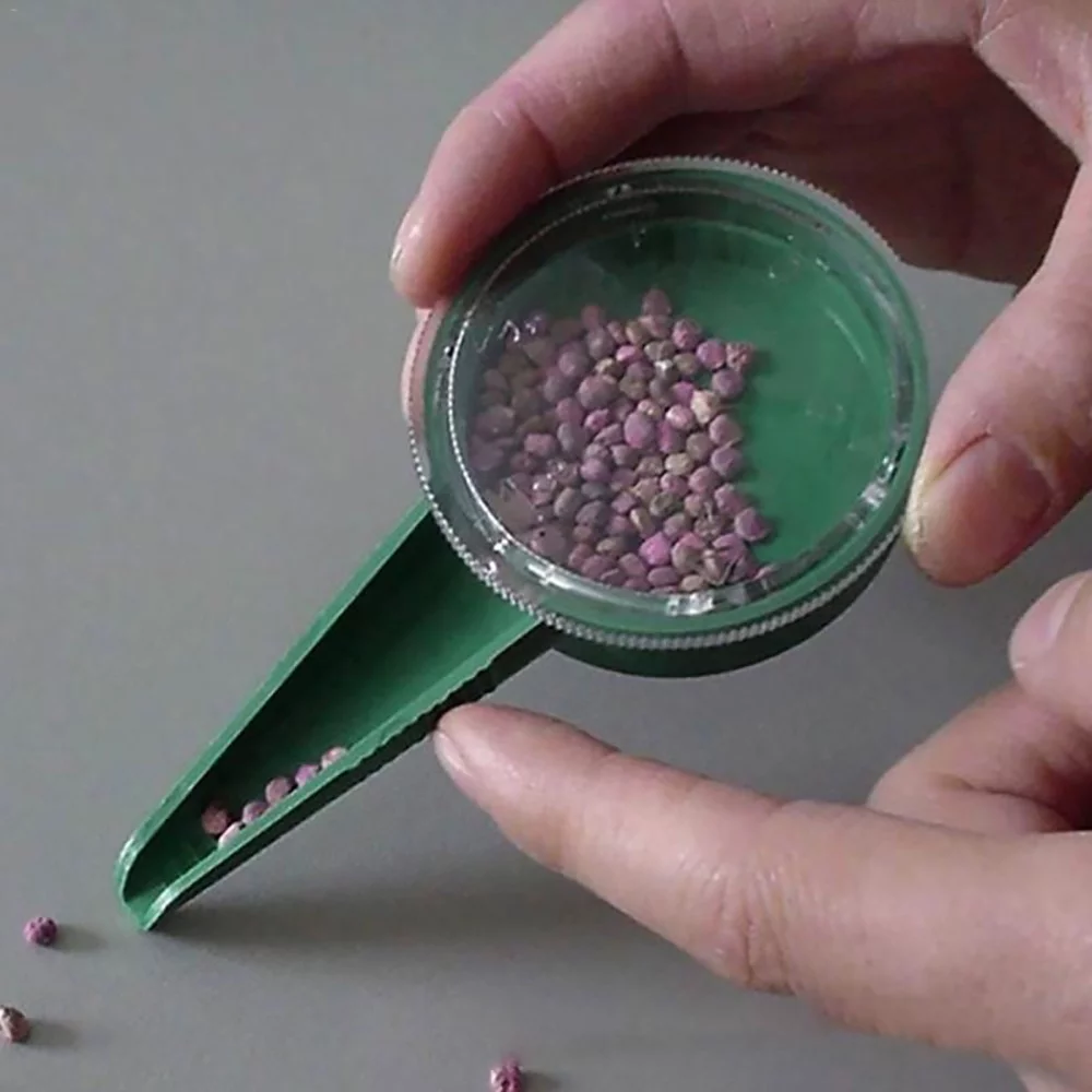 SENRISE 4Pcs Seeder Seedling Transplanter Perforator Seeder and Cutter Garden Horticultural Tools