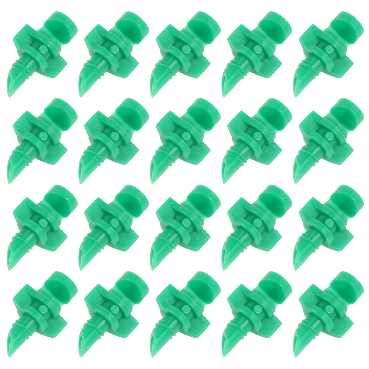 Gongxipen 50PCS 360 Degree Lawn Sprinkler Garden Watering Nozzle Equipment Gardening Irrigation Tool for Garden Greenhouse Plants (Random)
