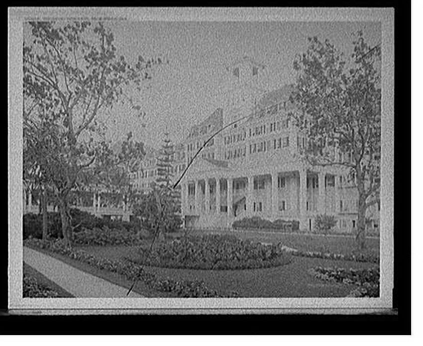 Historic Framed Print, Royal Poinciana Hotel, Palm Beach, Fla., 17-7/8