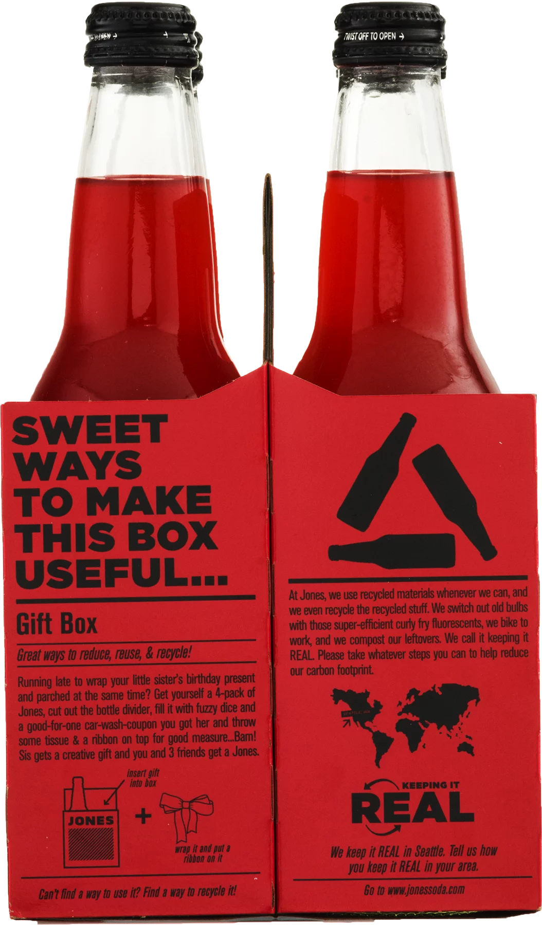 Jones Strawberry Lime Soda, 12 Fl. Oz.