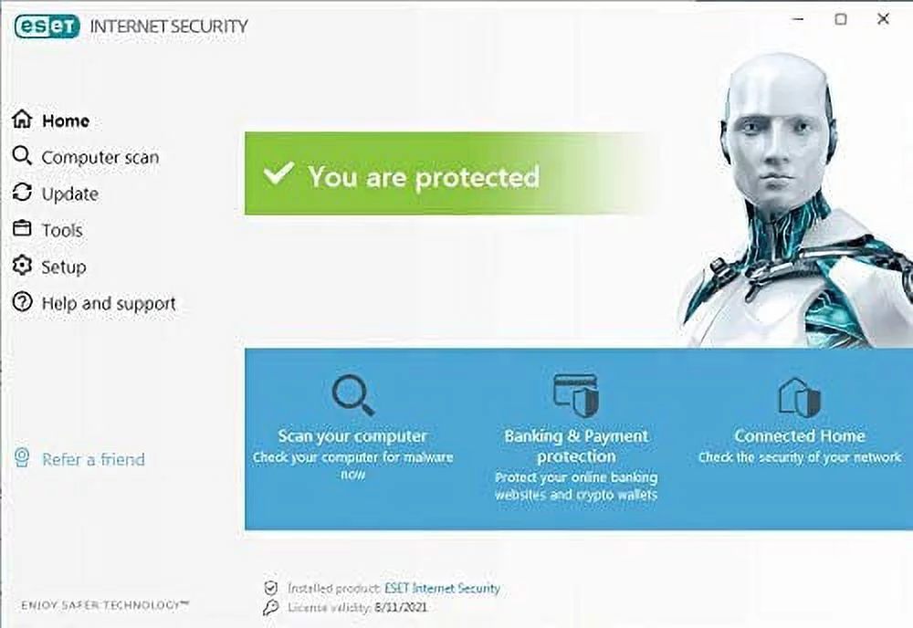 ESET Internet Security 1 Device, 1 Year Subscription