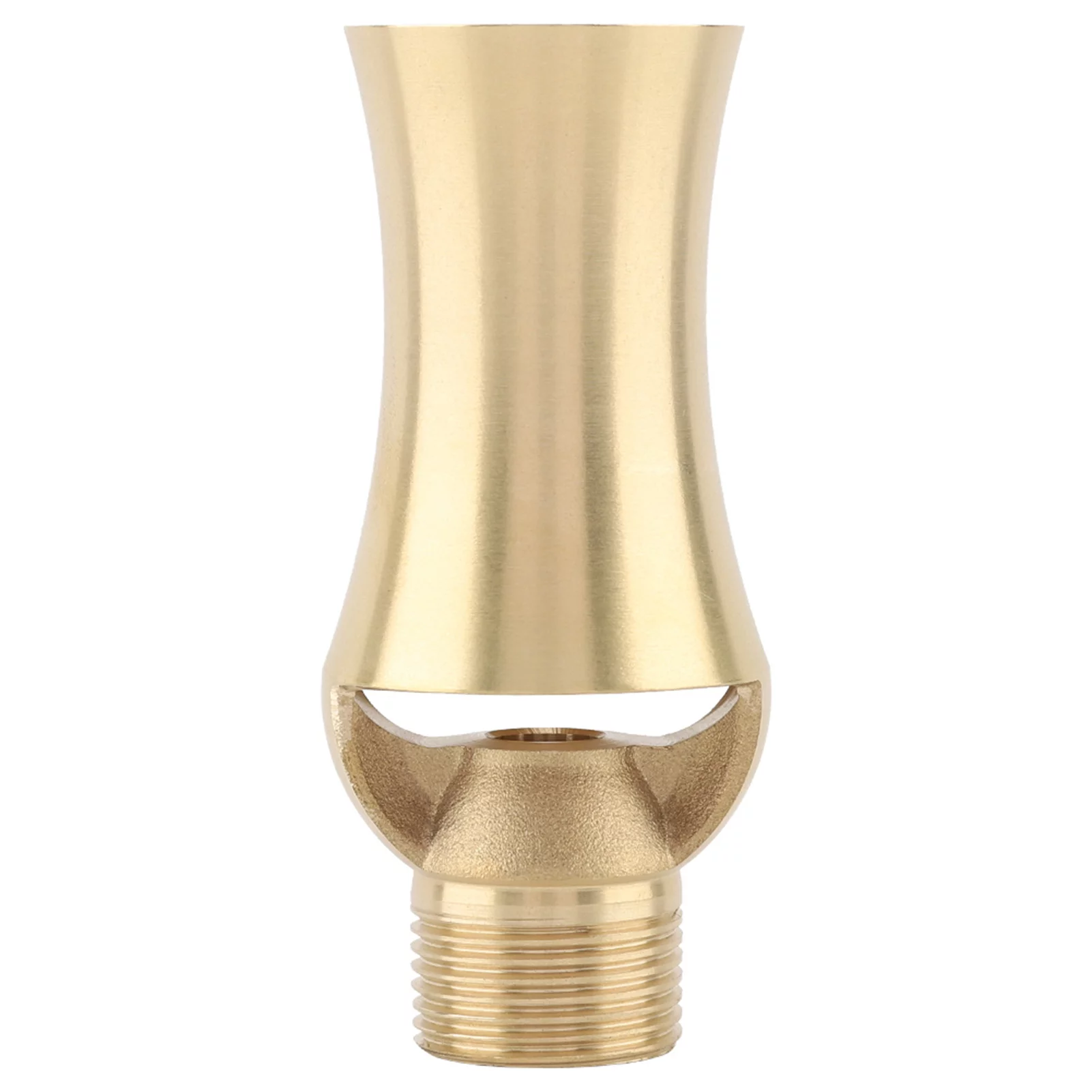 Brass Ice Tower Cascade Cedar Water Fountain Nozzle Spray Pond Sprinkler Head (1/2''3/4''）
