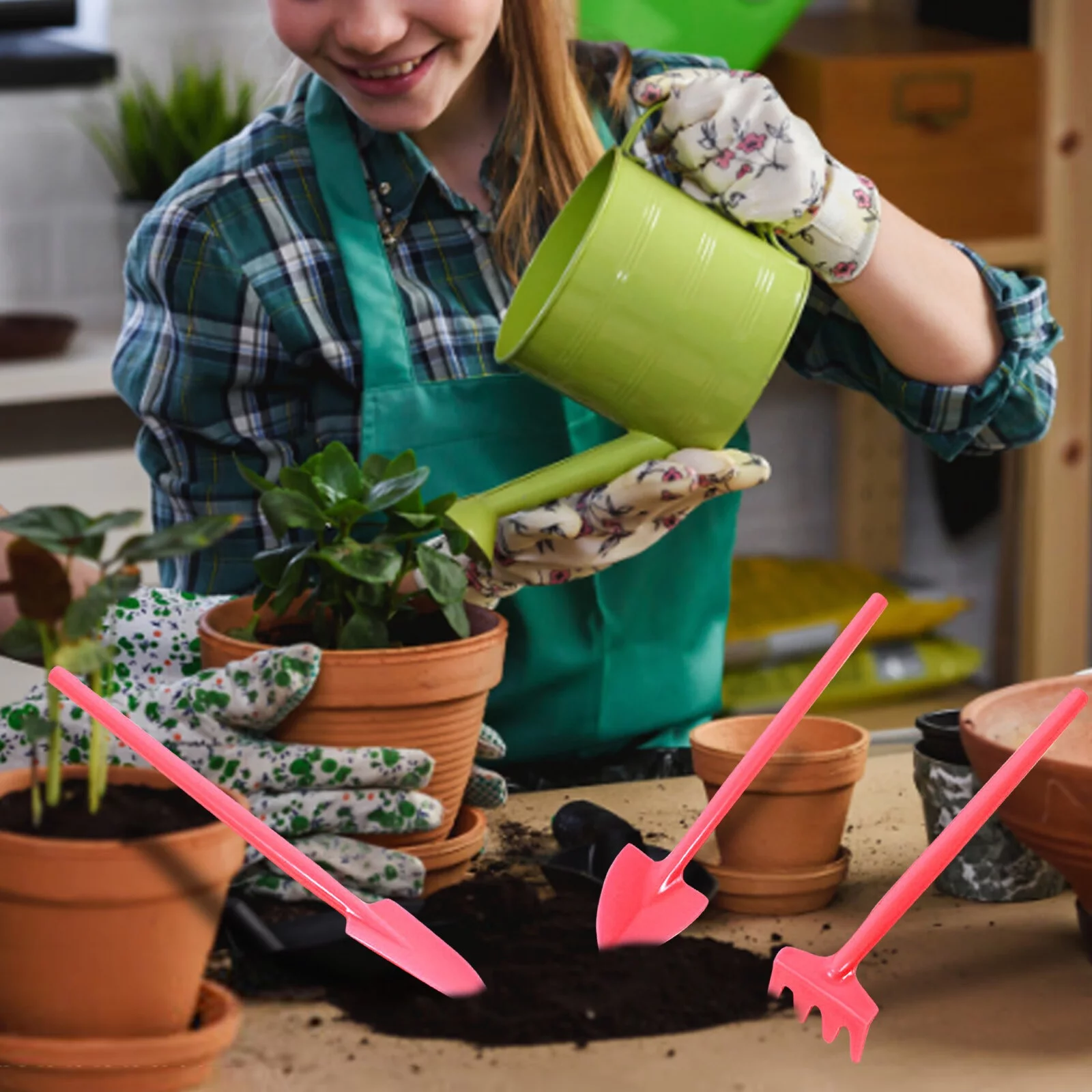 Shovel Potted Garden Set Hoe Three-piece Tools Tool Mini Shovel Shovel Succulent Patio & Garden