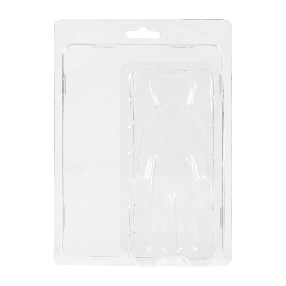 Plastic Resealable Clamshell Blister Pack for Custom 6 Inch Action Figures