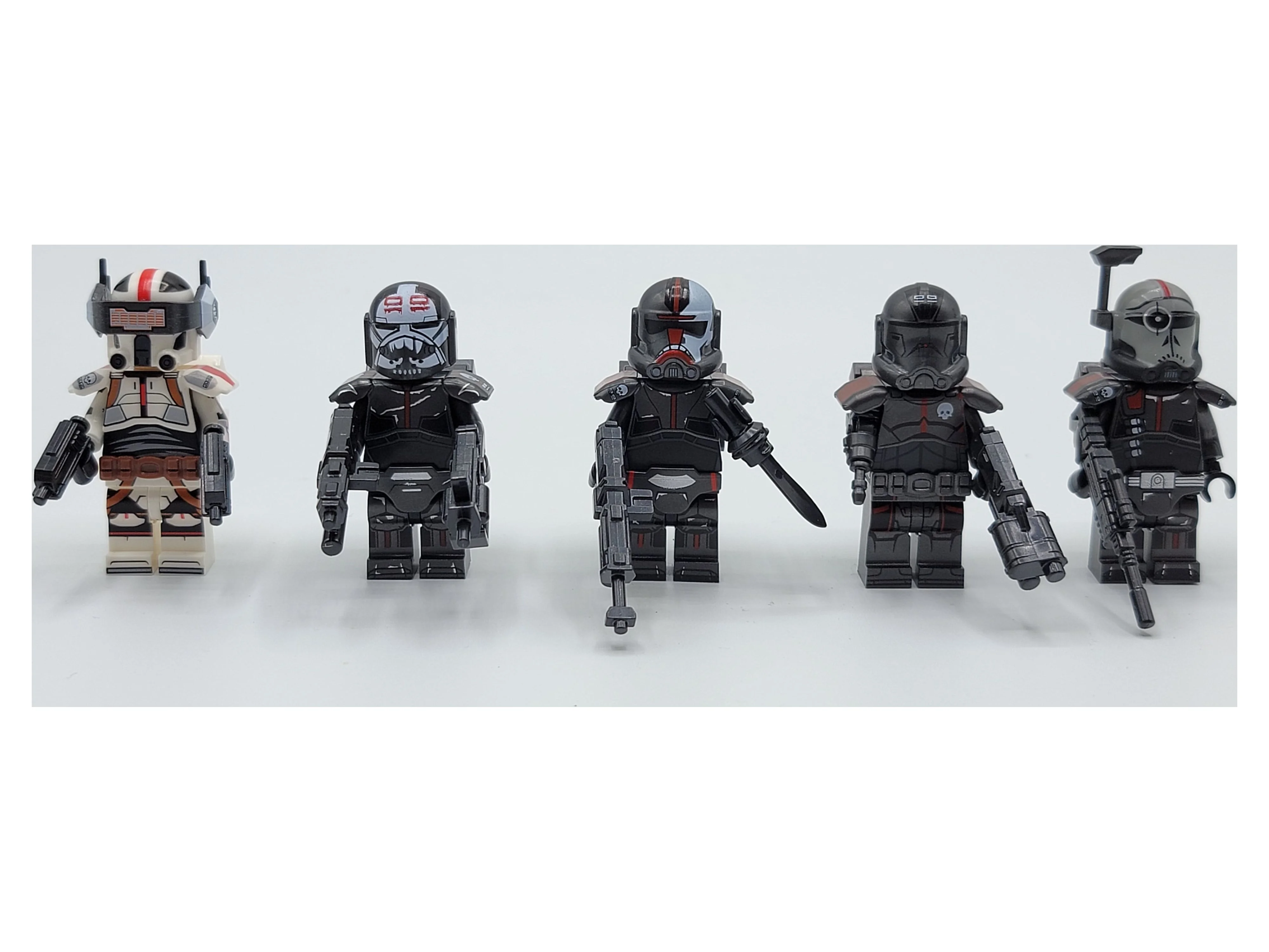 Bad Batch Custom Figures 5pcs Set