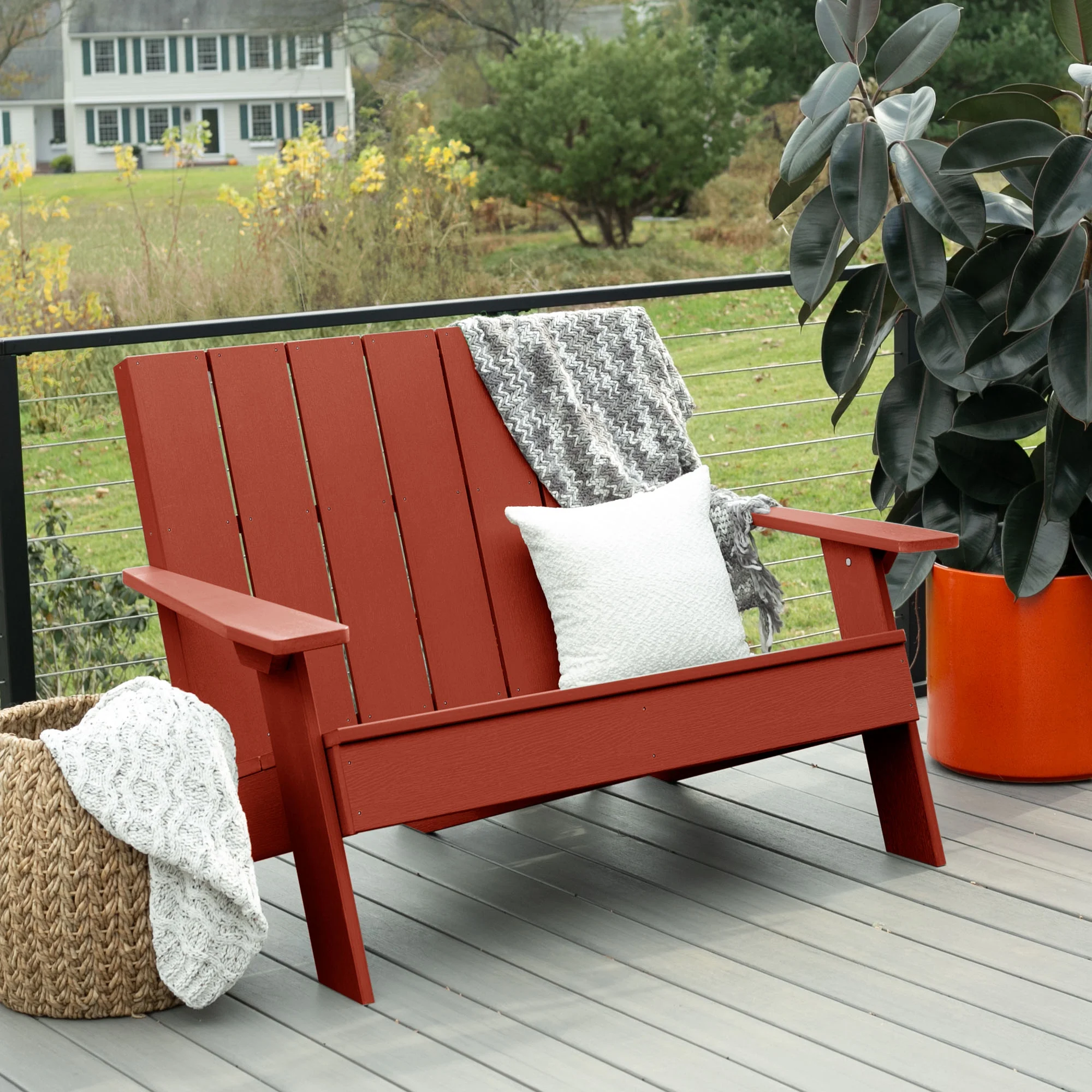 Highwood Double Wide Modern Adirondack Chair