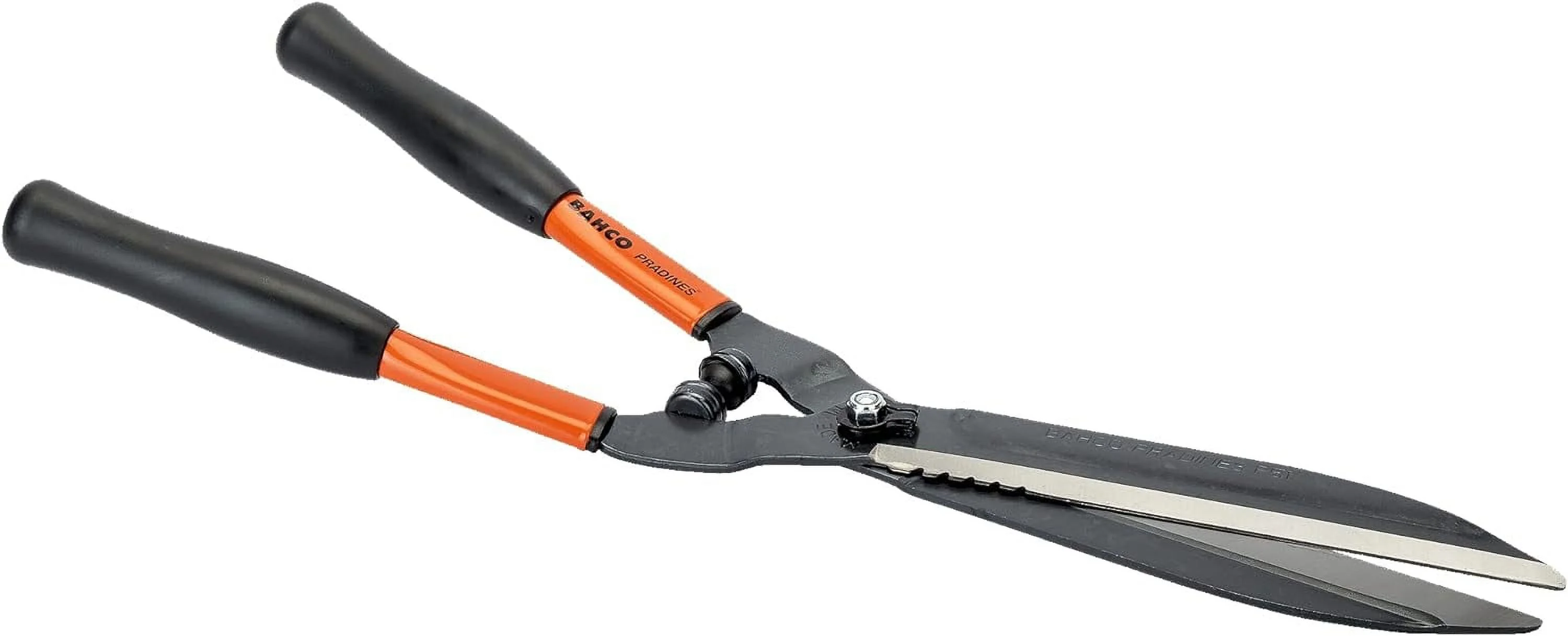 Hedge Serrated Edge Shears, Black