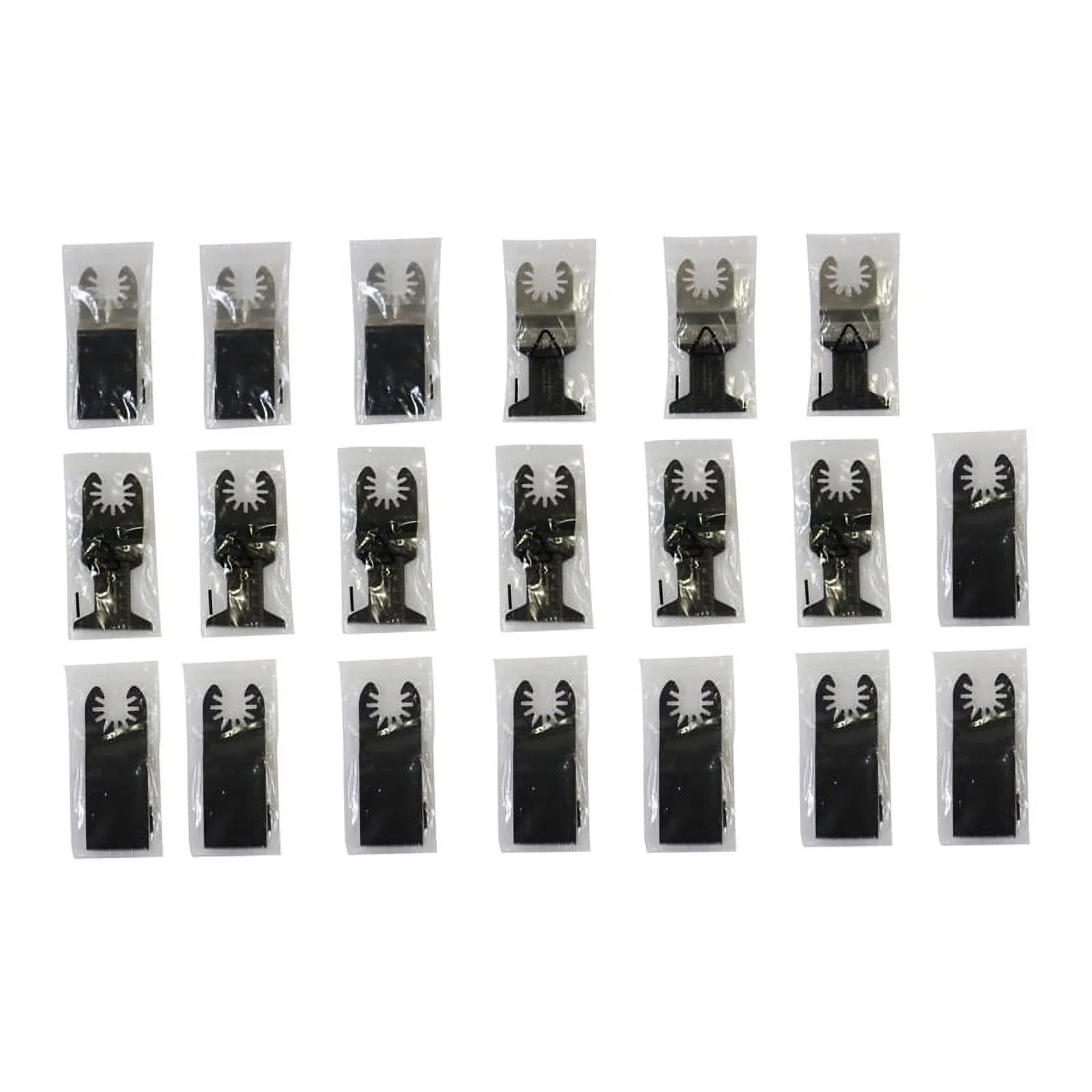 TECHTONGDA Oscillating Multitool Quick Release Saw Blade for Cutting Wood PVC Pipes Copper 20pcs