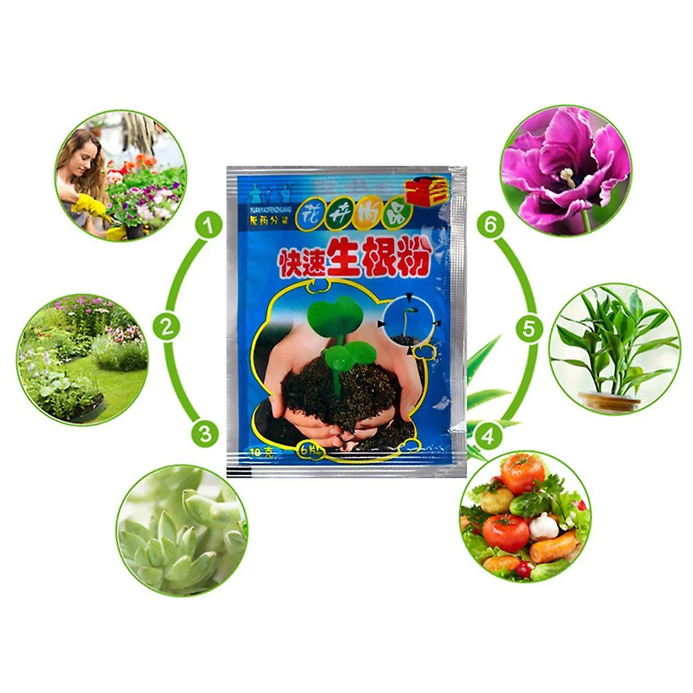 Plant Fast Rooting Powder Rapid Rooting Agent Hormone Growing Fertilize Root Seedling Germination For Most Plant Garden Supplies