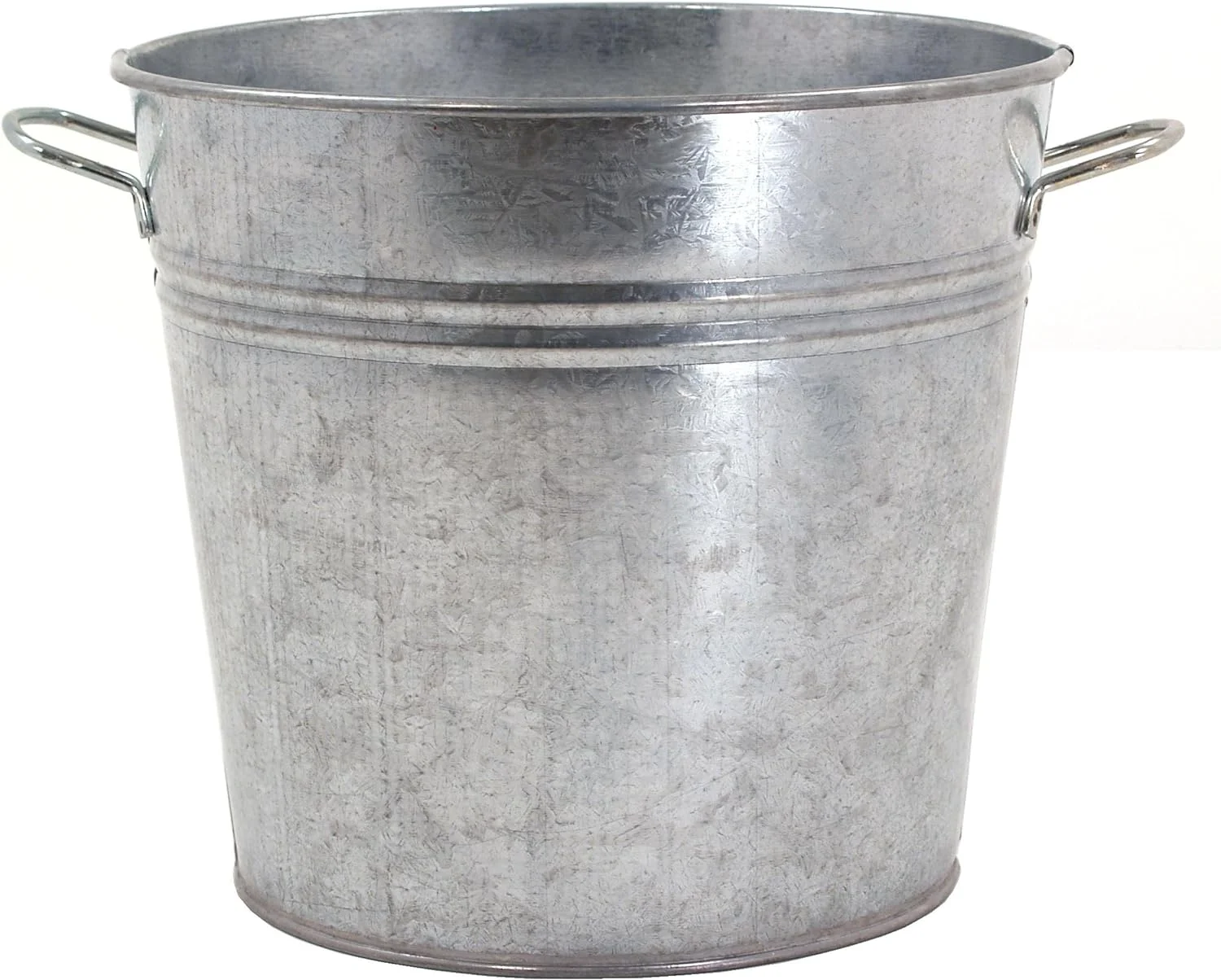 Galvanized Pail/Planter,Silver