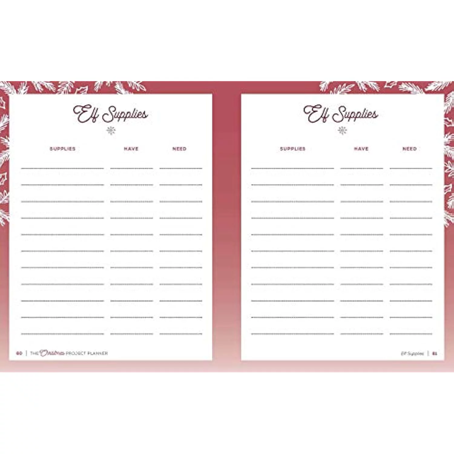 The Christmas Project Planner (Other)