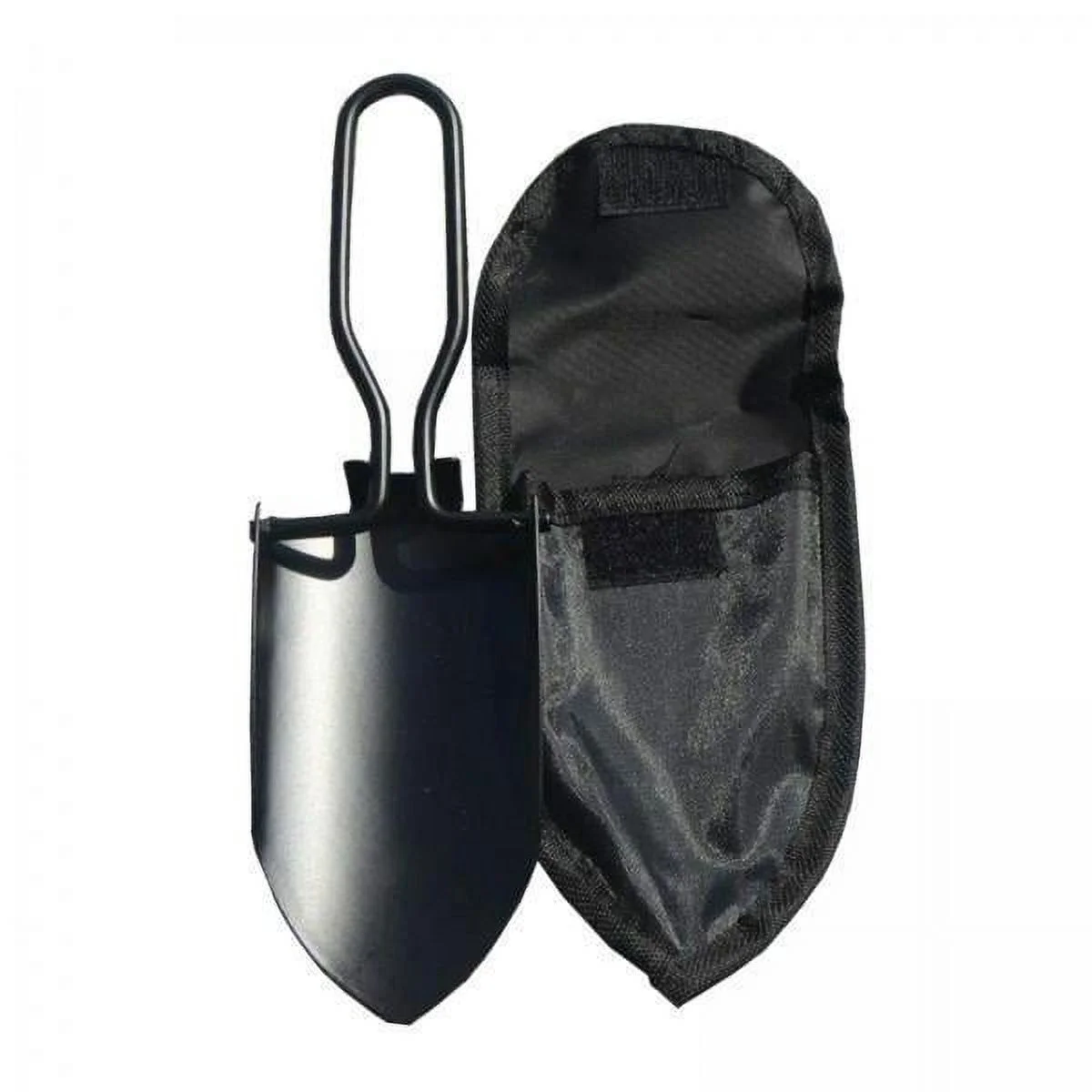 figatia 3xMini Garden Spade Shovel Gardening Planting Tool Folding Portable Black