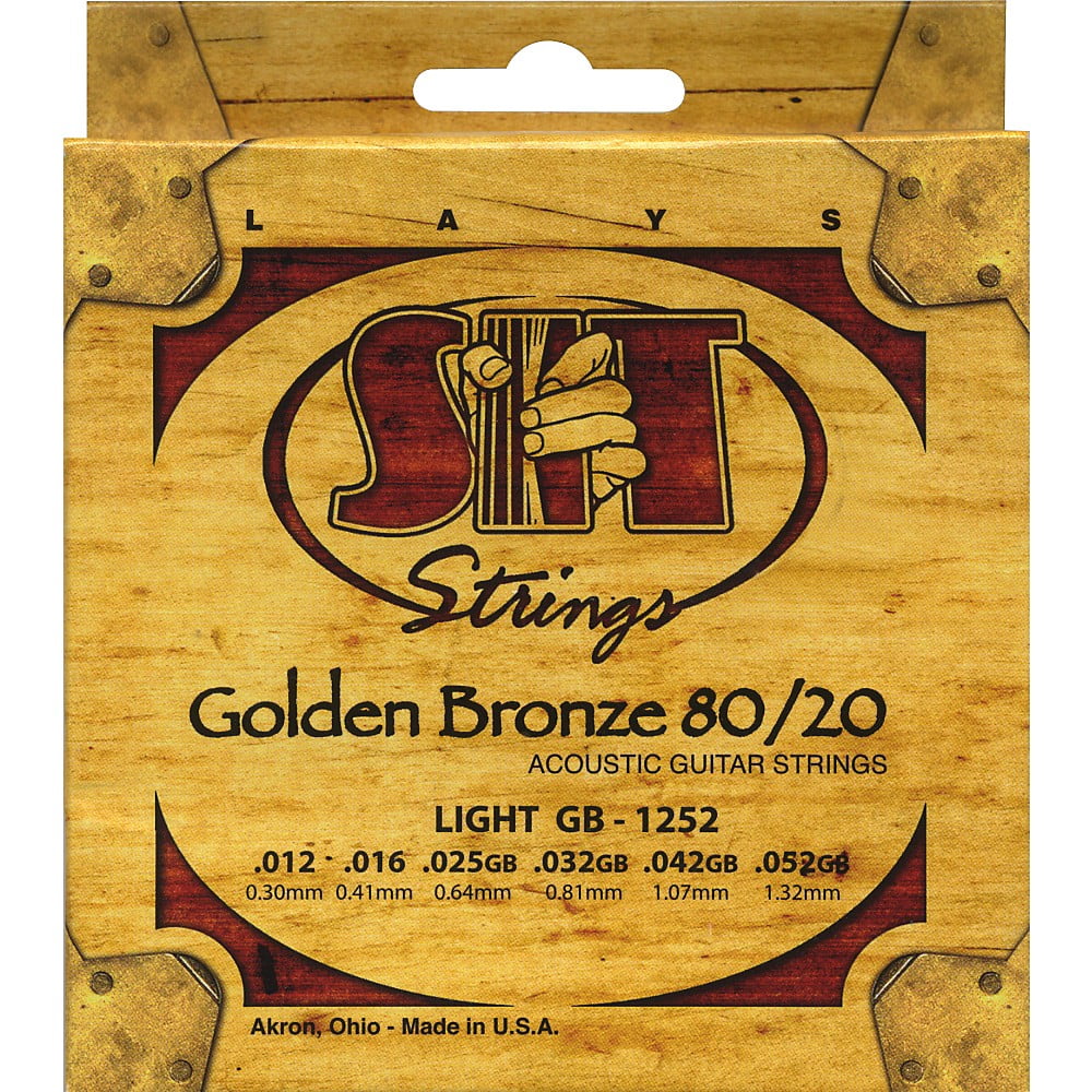 Rogue GB1252 Golden Bronze 80/20 Light Strings