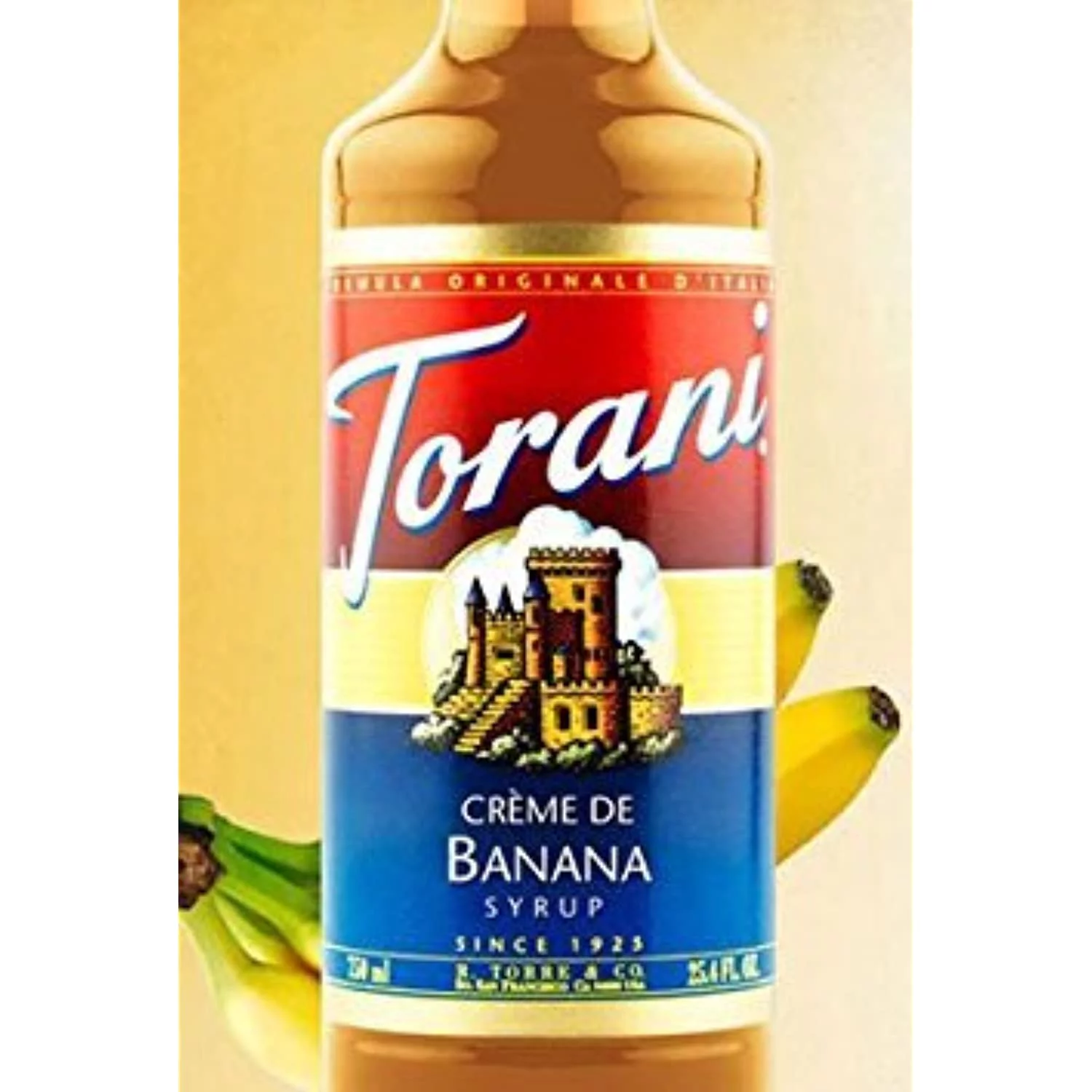 Torani Crème De Banana 750 Syrup 750ml