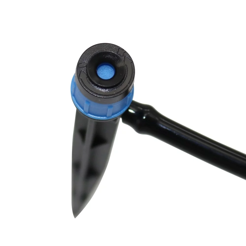 Degrees Watering Sprinklers Garden Water Irrigation System Sprayers 13cm Insert the bracket Scattering dripper 200 Pcs