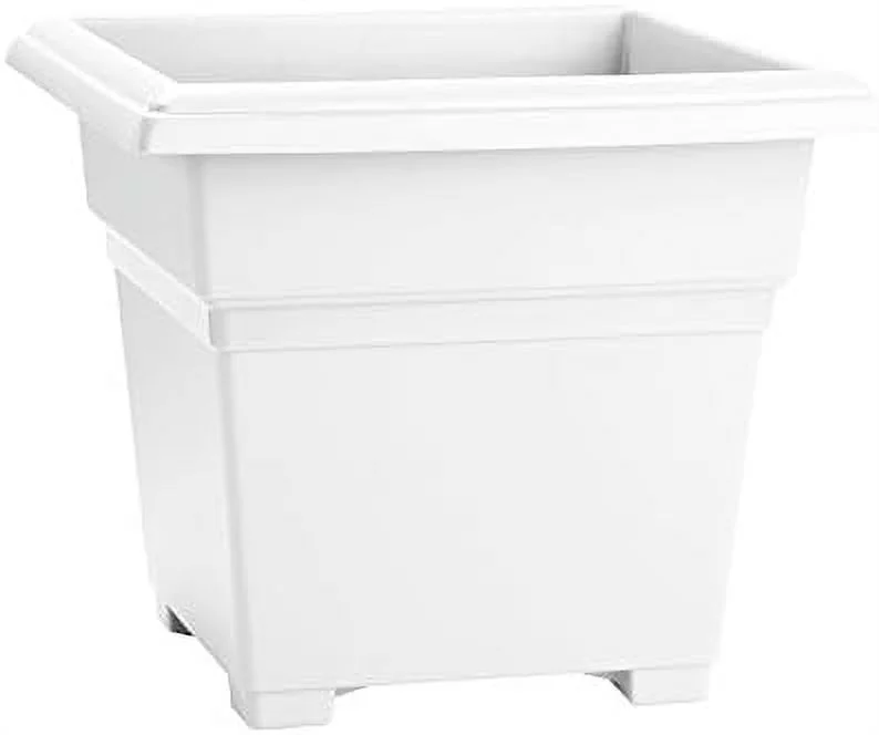 26182 Countryside Tub Planter, 18-Inch, White