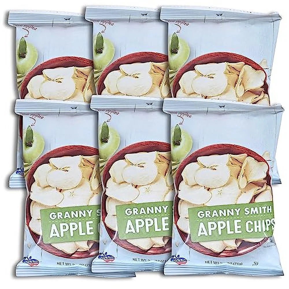 Value Pack  Granny Smith Chips, 6 Bags of 2.5 oz Each