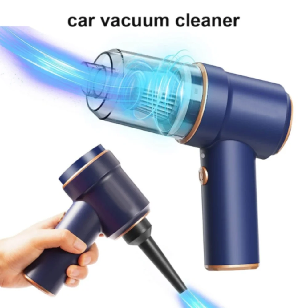 DUBEN 120W 3 in 1 Upgrade Car Vacuum Cleaner Air Blower Wireless Handheld Rechargeable