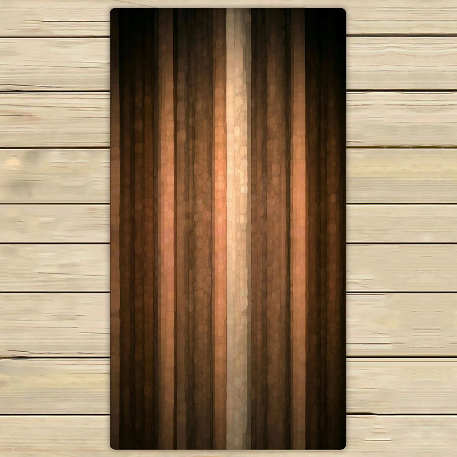 ABPHQTO Orange Copper And Pale Peach Abstract Cool Glass Towels Beach Bath Pool Sprot Travel Hand Spa Towel 30x56 Inch