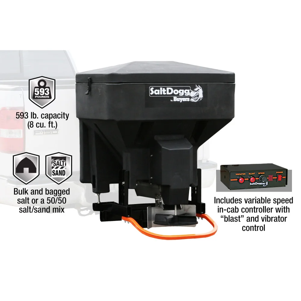 SaltDogg Electric Polymer 38-in. Tailgate Spreader