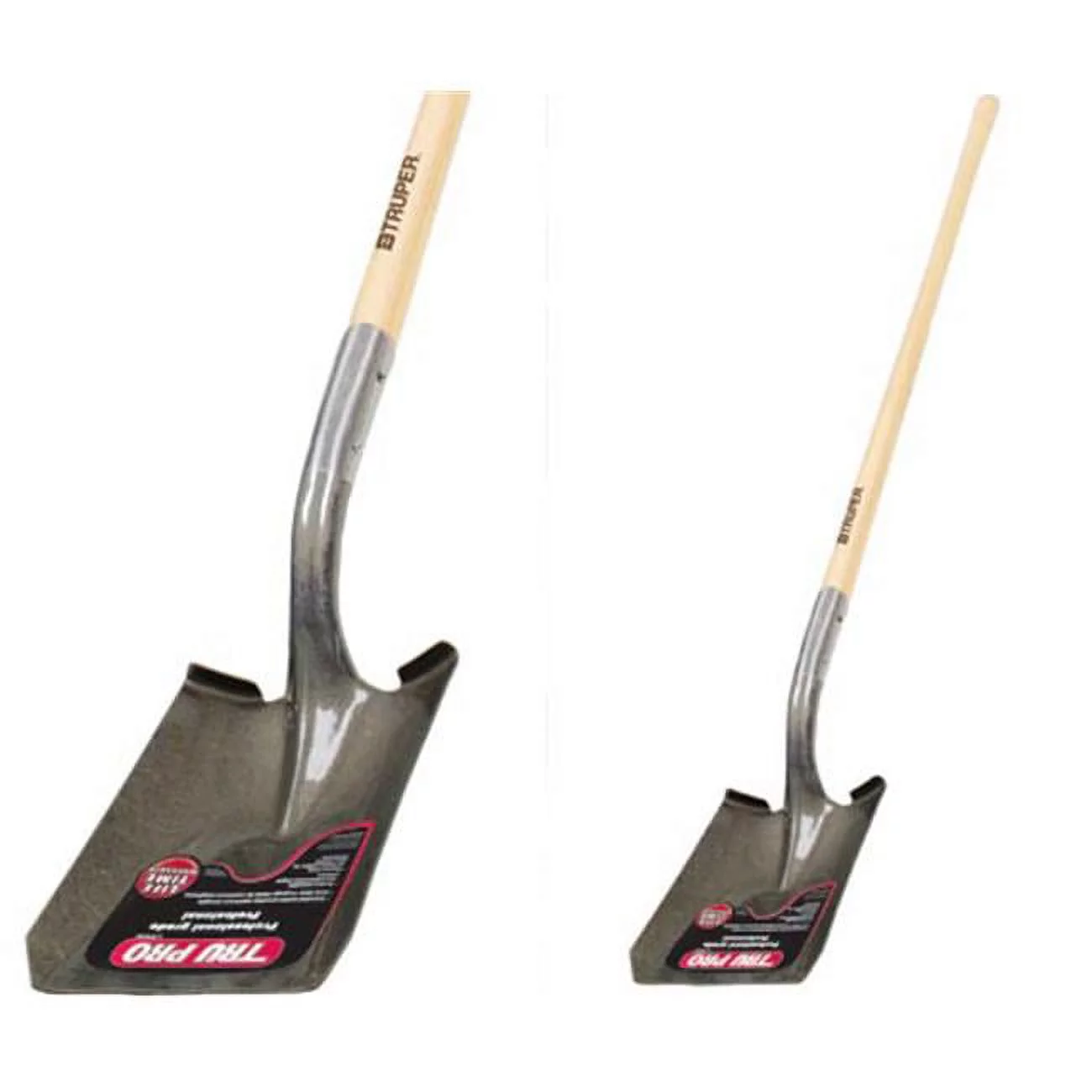 Tru-Pro Long Handle Square Point Shovel
