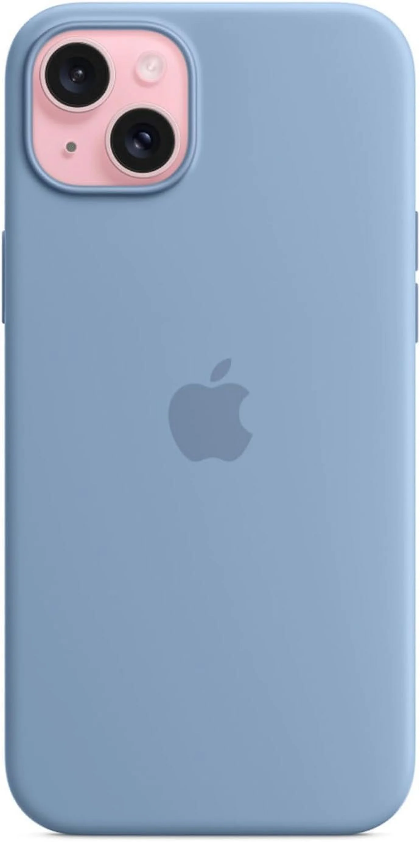 iPhone 15 Plus Silicone Case with MagSafe - Light Blue