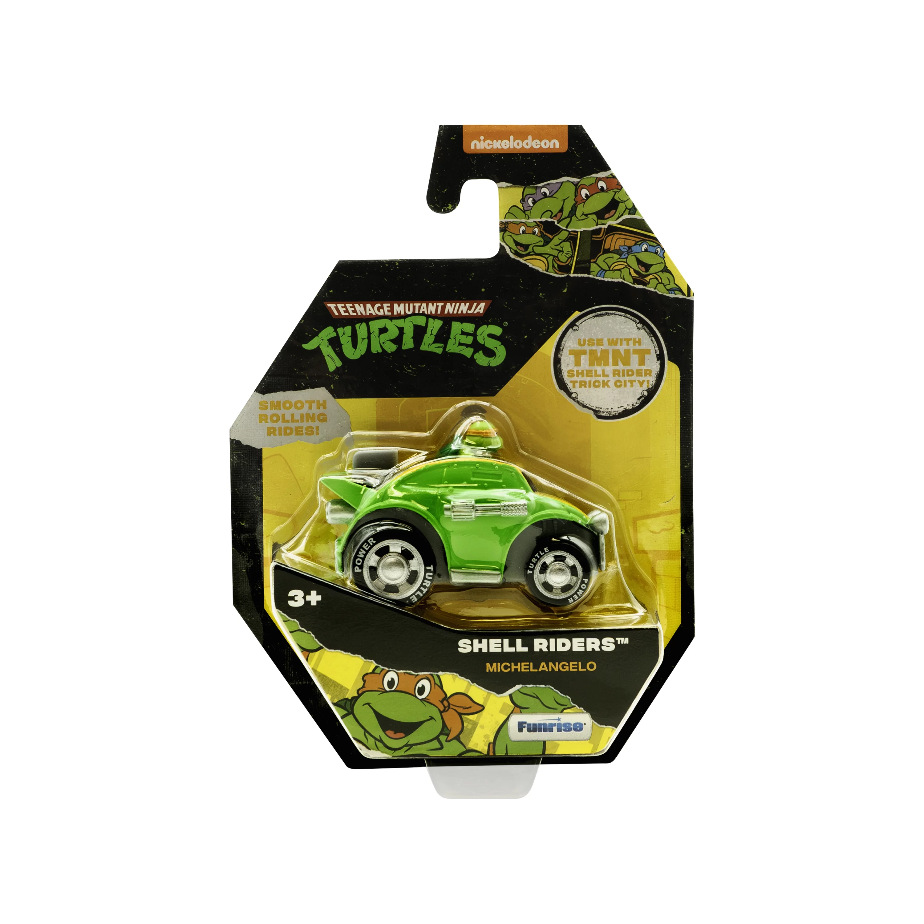 Nickelodeon Teenage Mutant Ninja Turtles Shell Riders Michelangelo Bug Diecast