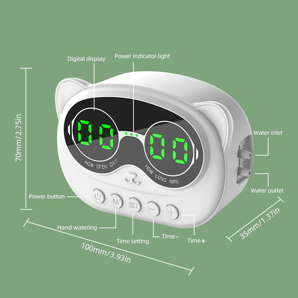 watering device,Kit With Led 10 Potted 1000ml Waterproof Diy Drip Waterproof Diy Waterer 10 Potted Drip Kit With Diy Drip Kit With Led Display 1000ml Waterproof Potted 1000ml