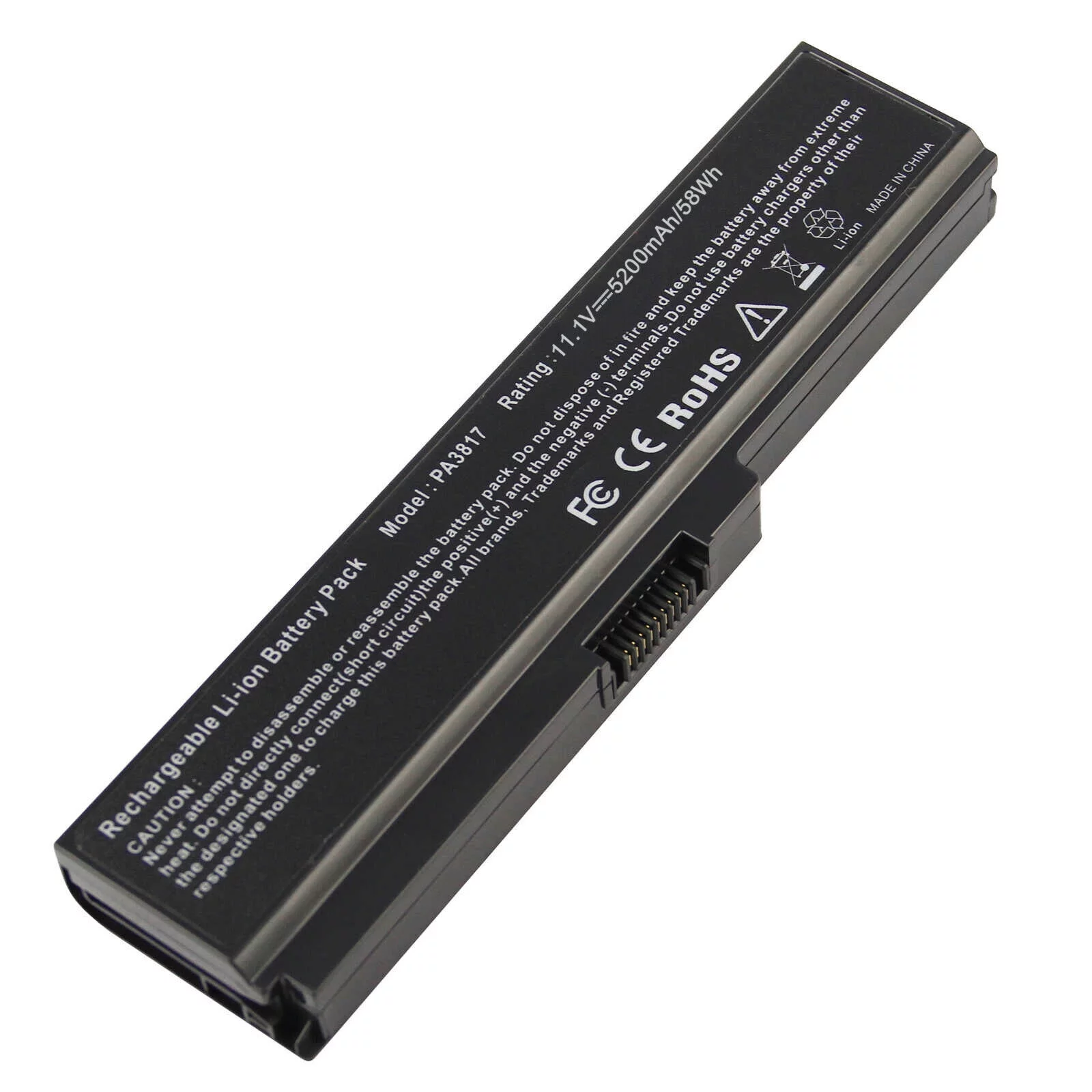 PA3817U-1BRS Battery for Toshiba Satellite L755 C655 M645 L750P L600 L675 L675D