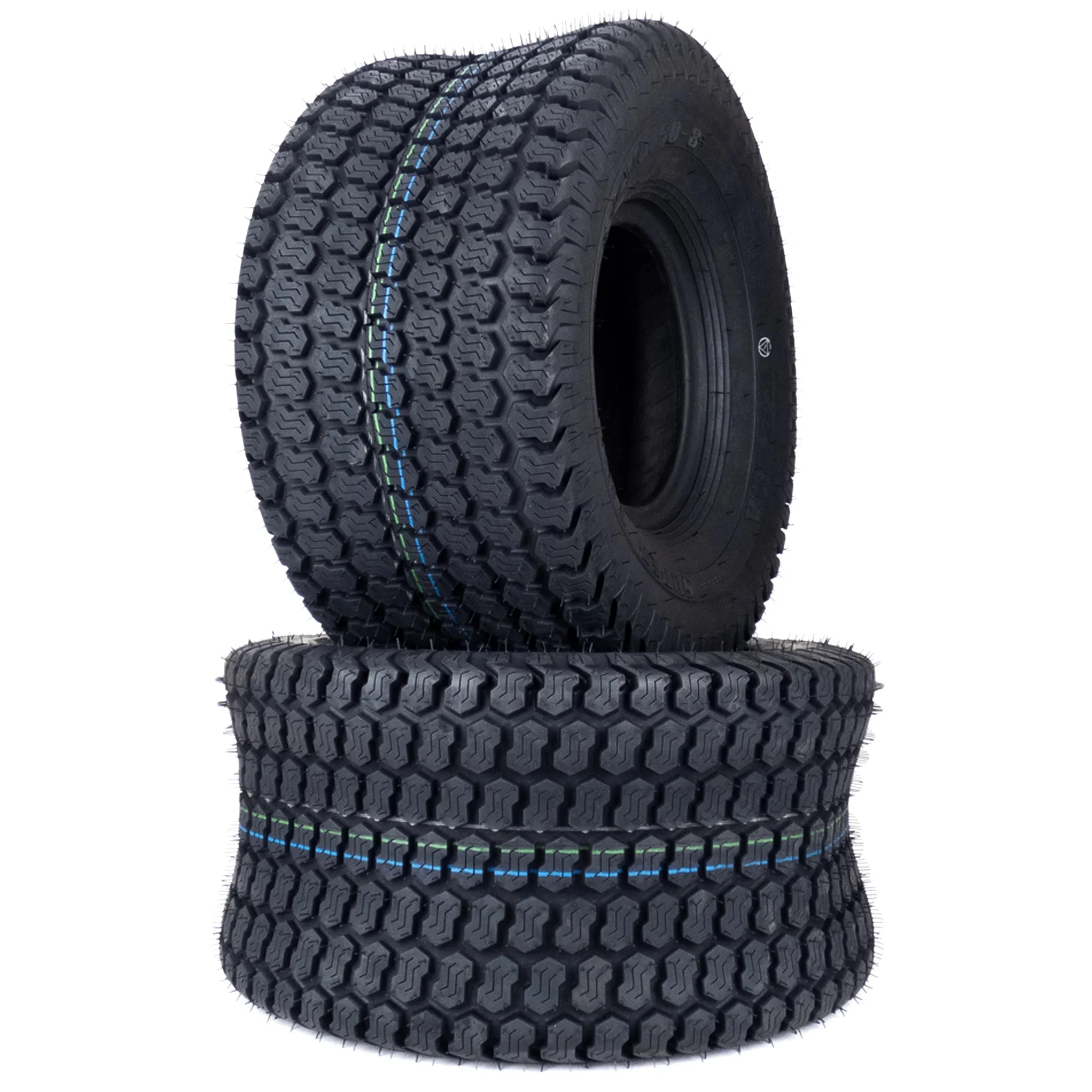 (2) 20x10.50-8 Super Turf K500 4 Ply Tires Fits Scag Fits Exmark Fits Toro
